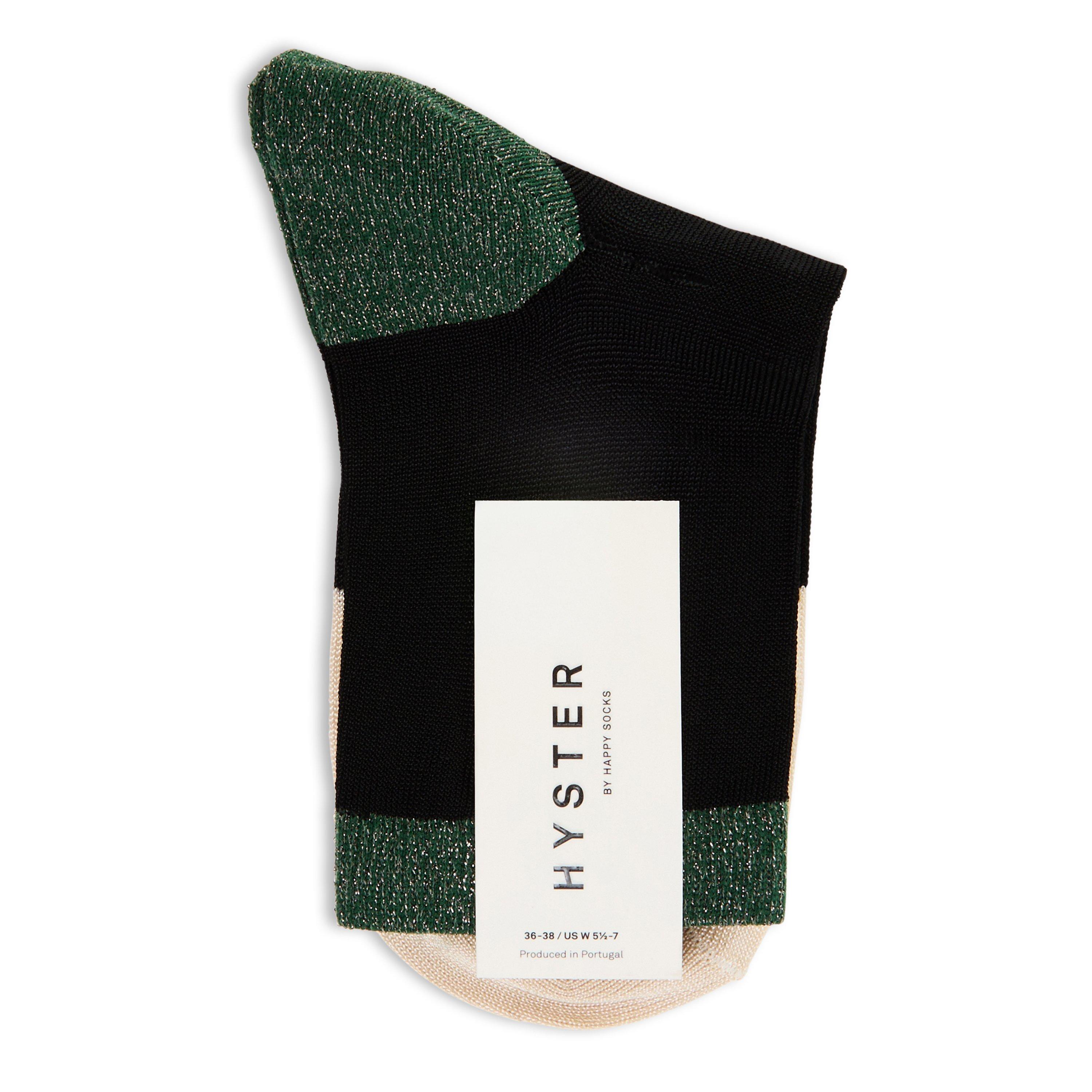 Black - Happy Socks - Ankle Pop - 2