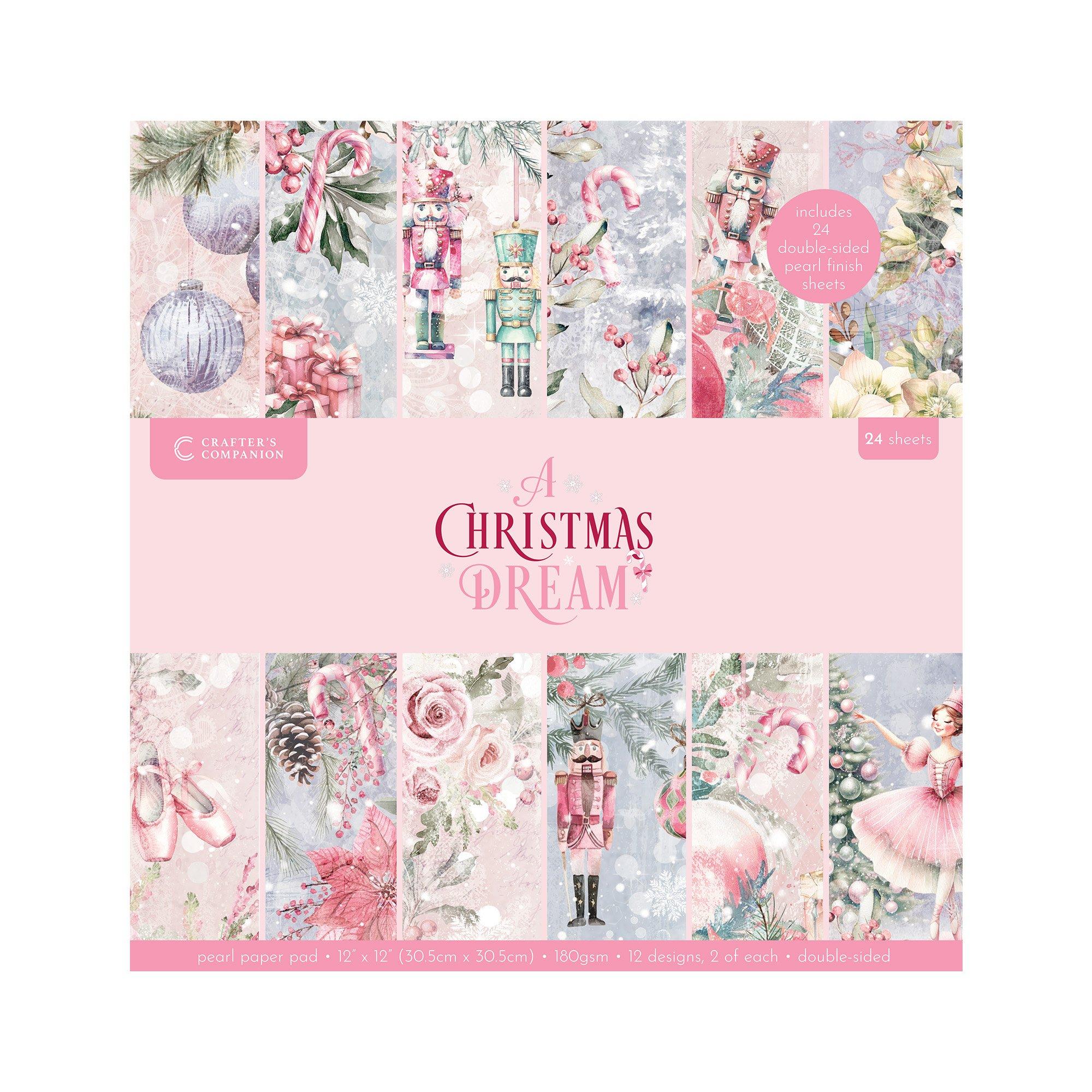 Multi - Crafters Companion - A Christmas Dream Paper Pad - 1