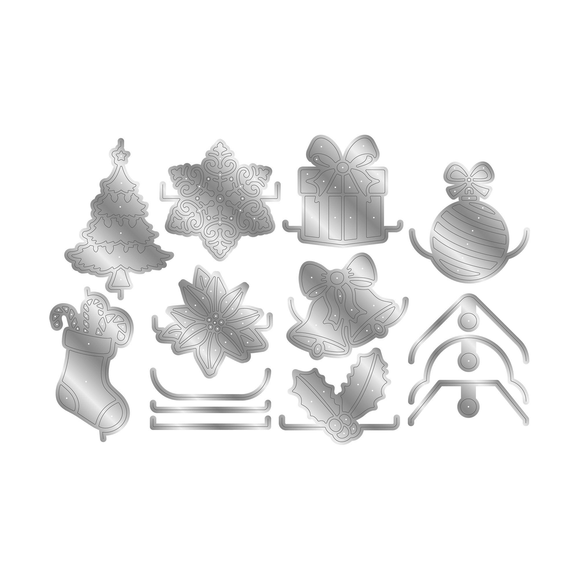 Multi - Crafters Companion - Christmas Tags Metal Die - 3