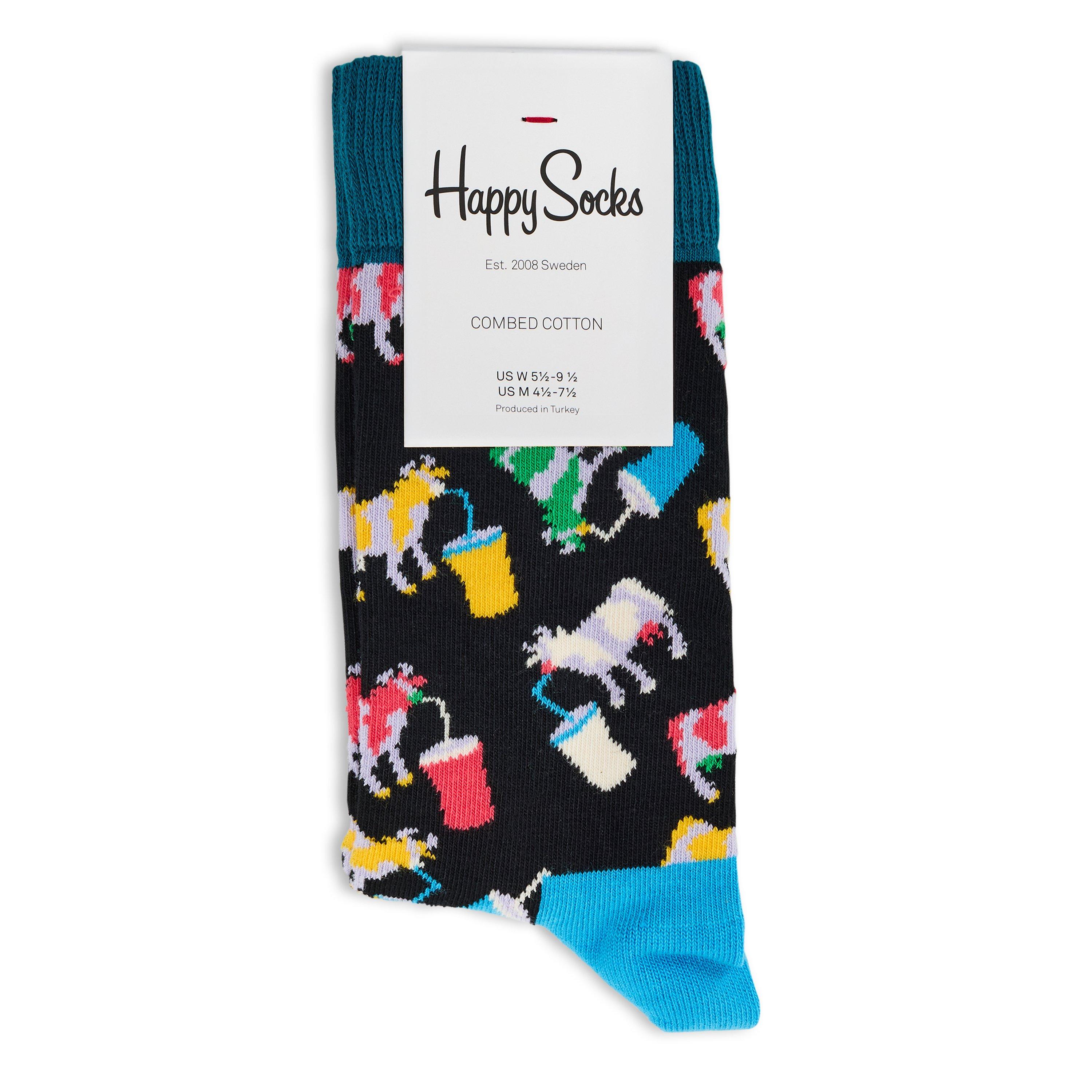 Marine - Happy Socks - Milkshke Cow Sk 99 - 2