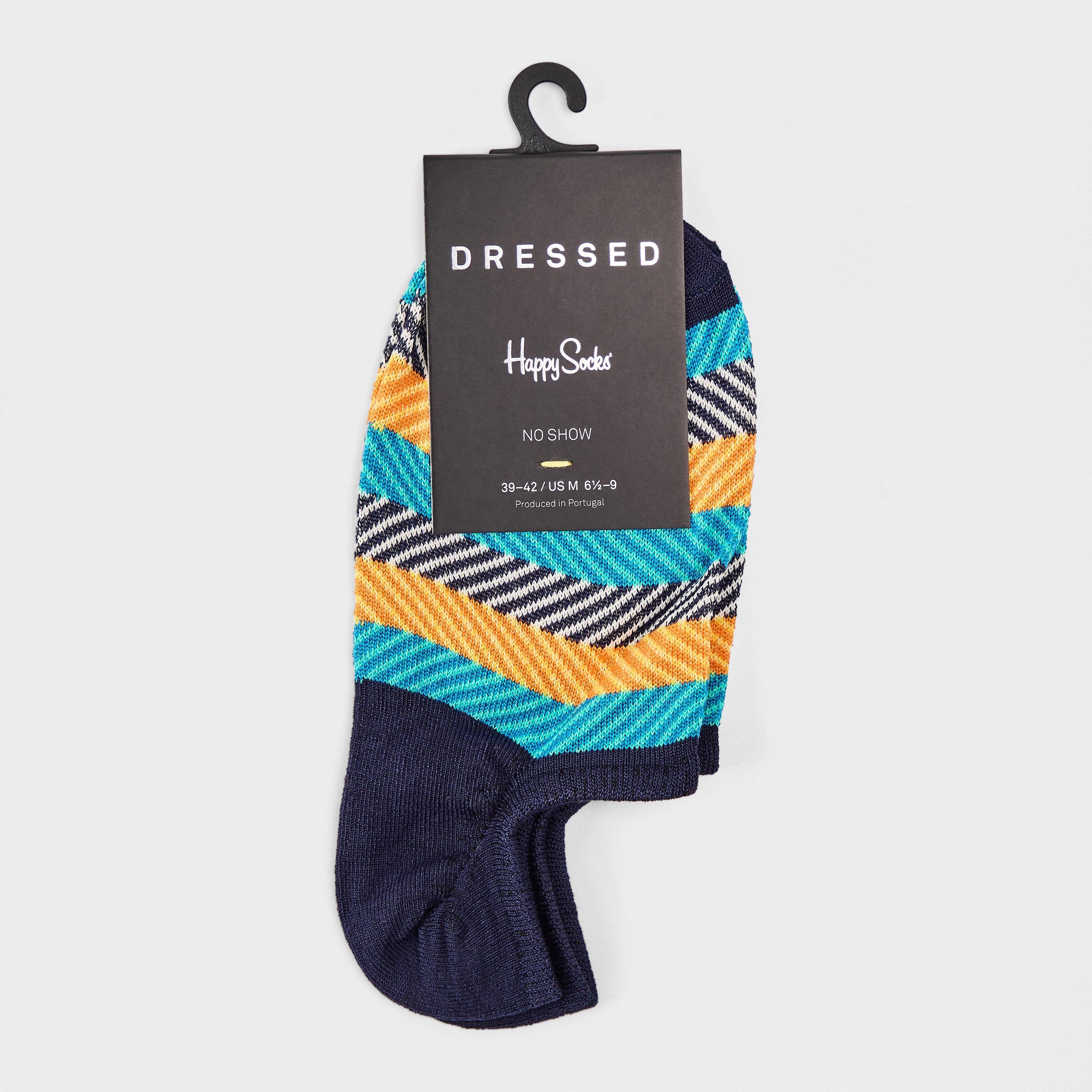 Navy - Happy Socks - Multi Stripe Sk 99 - 2