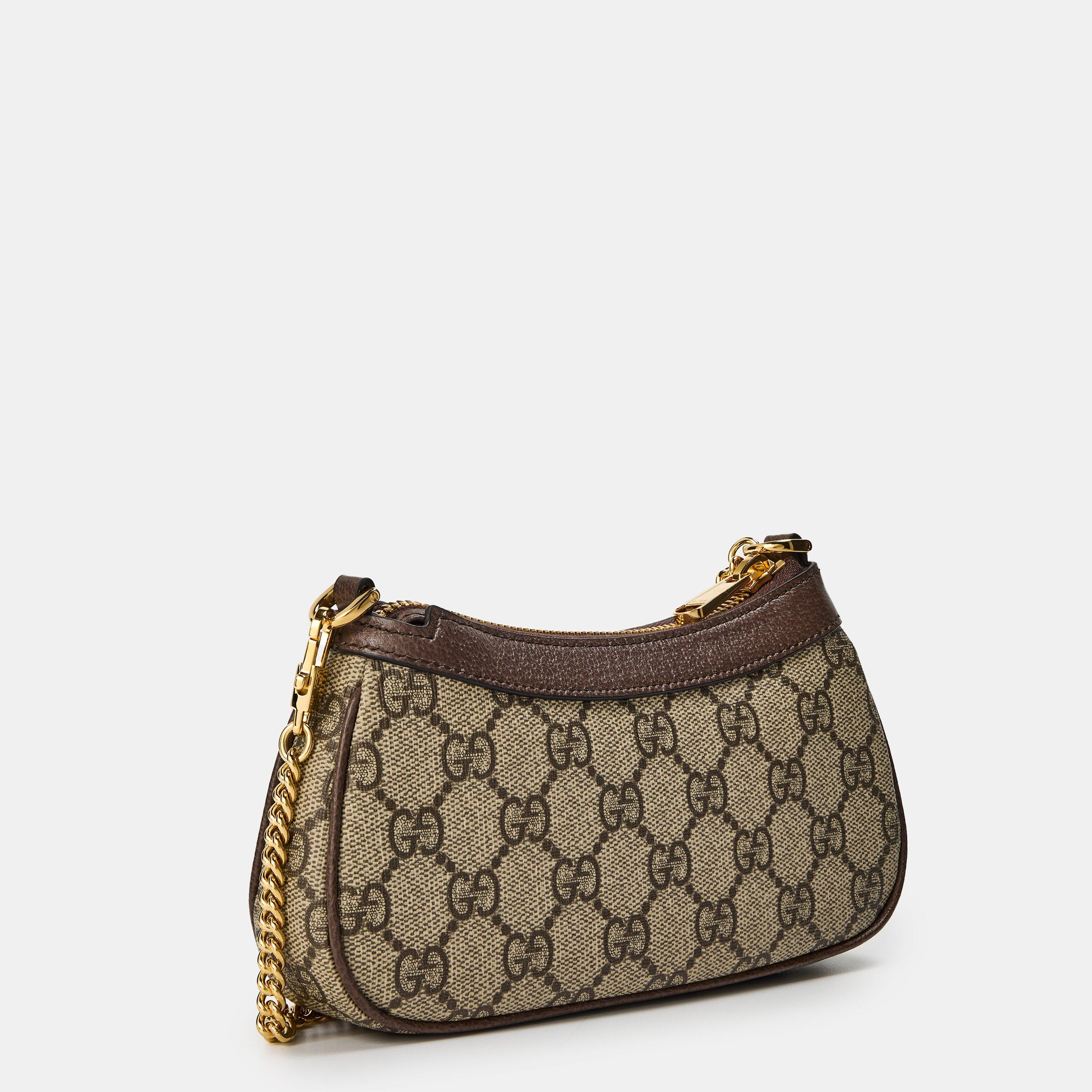 Ebony - Gucci - Women's Ophidia Canvas Mini Bag - 2