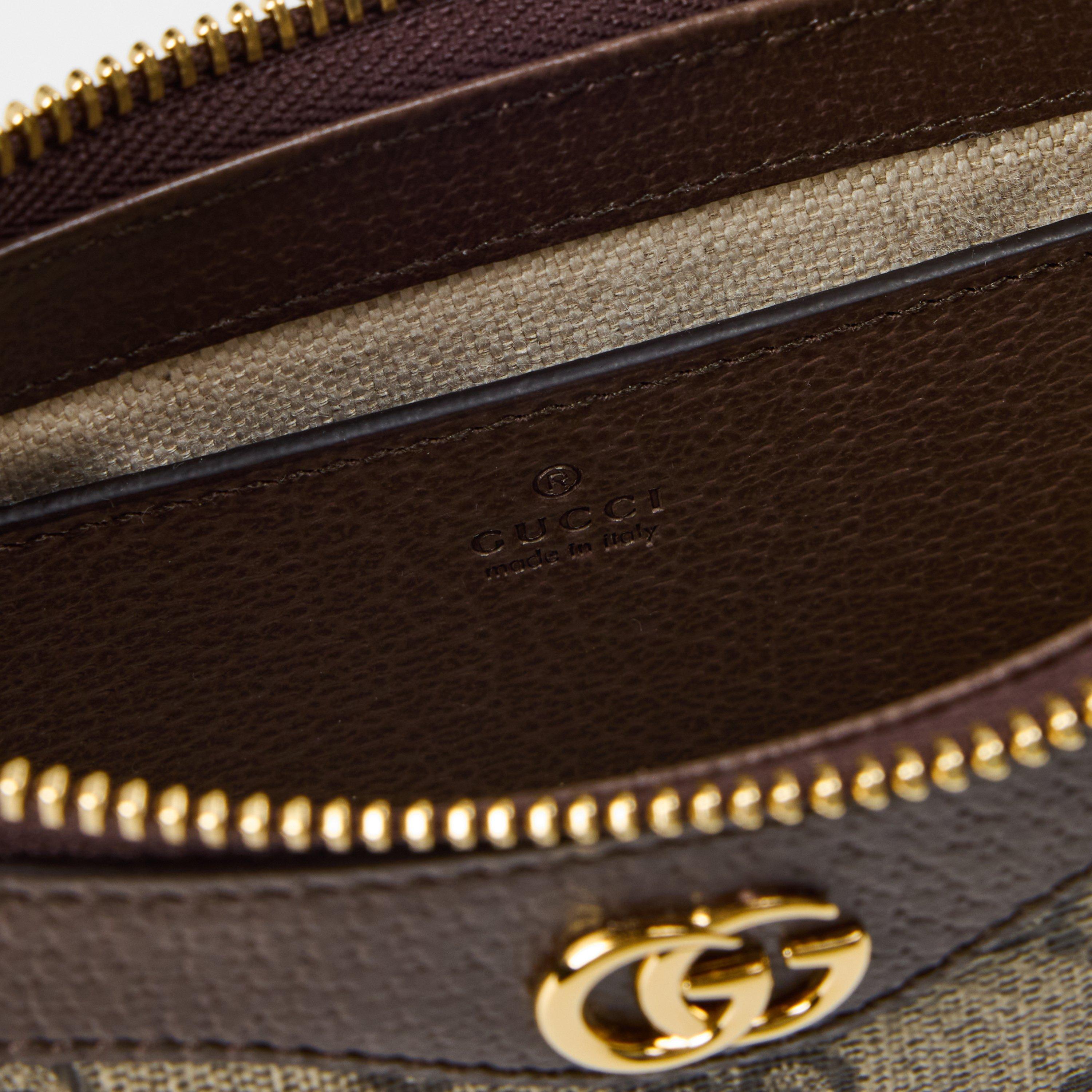 Ebony - Gucci - Women's Ophidia Canvas Mini Bag - 6