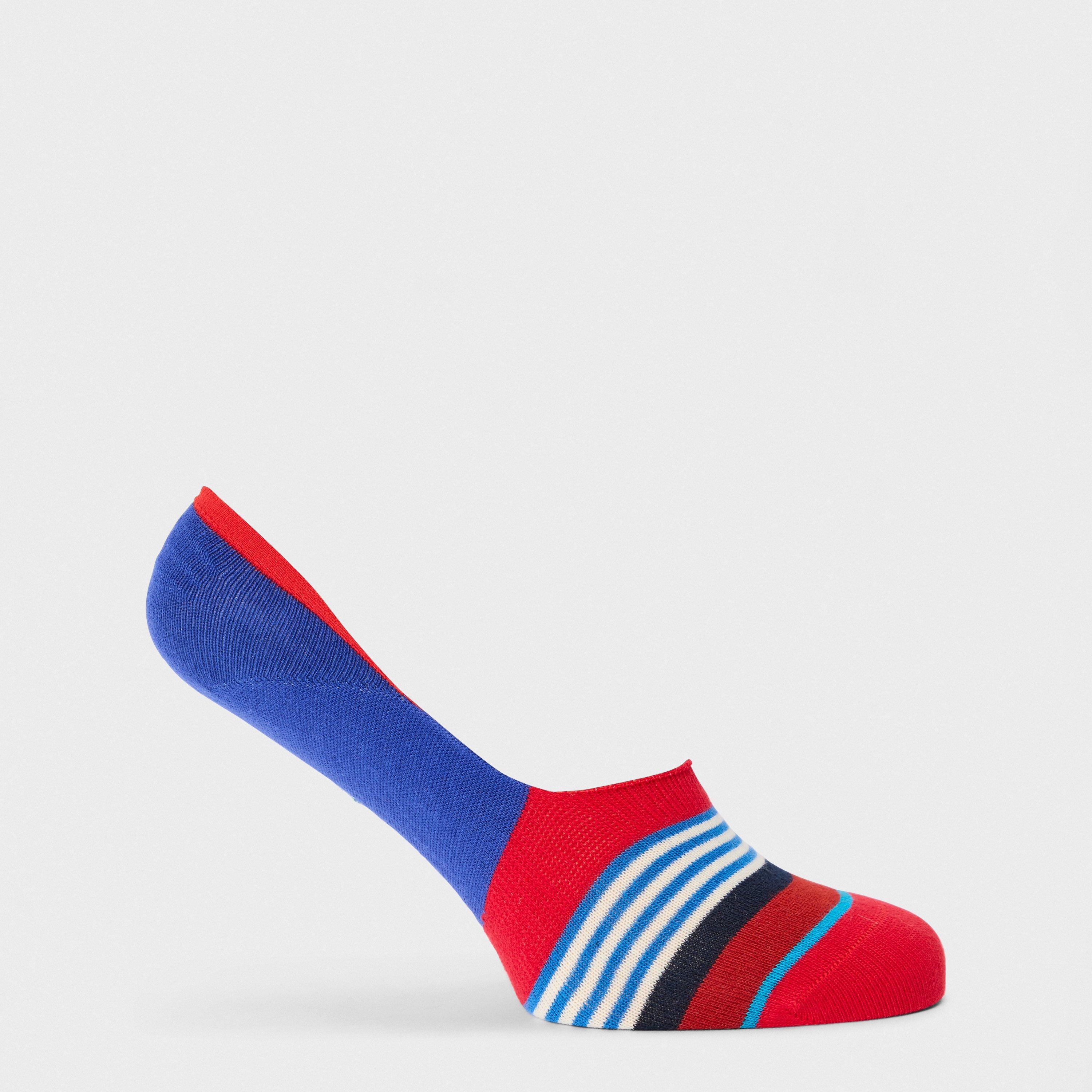 Blue - Happy Socks - Multi Stripe Pop - 1