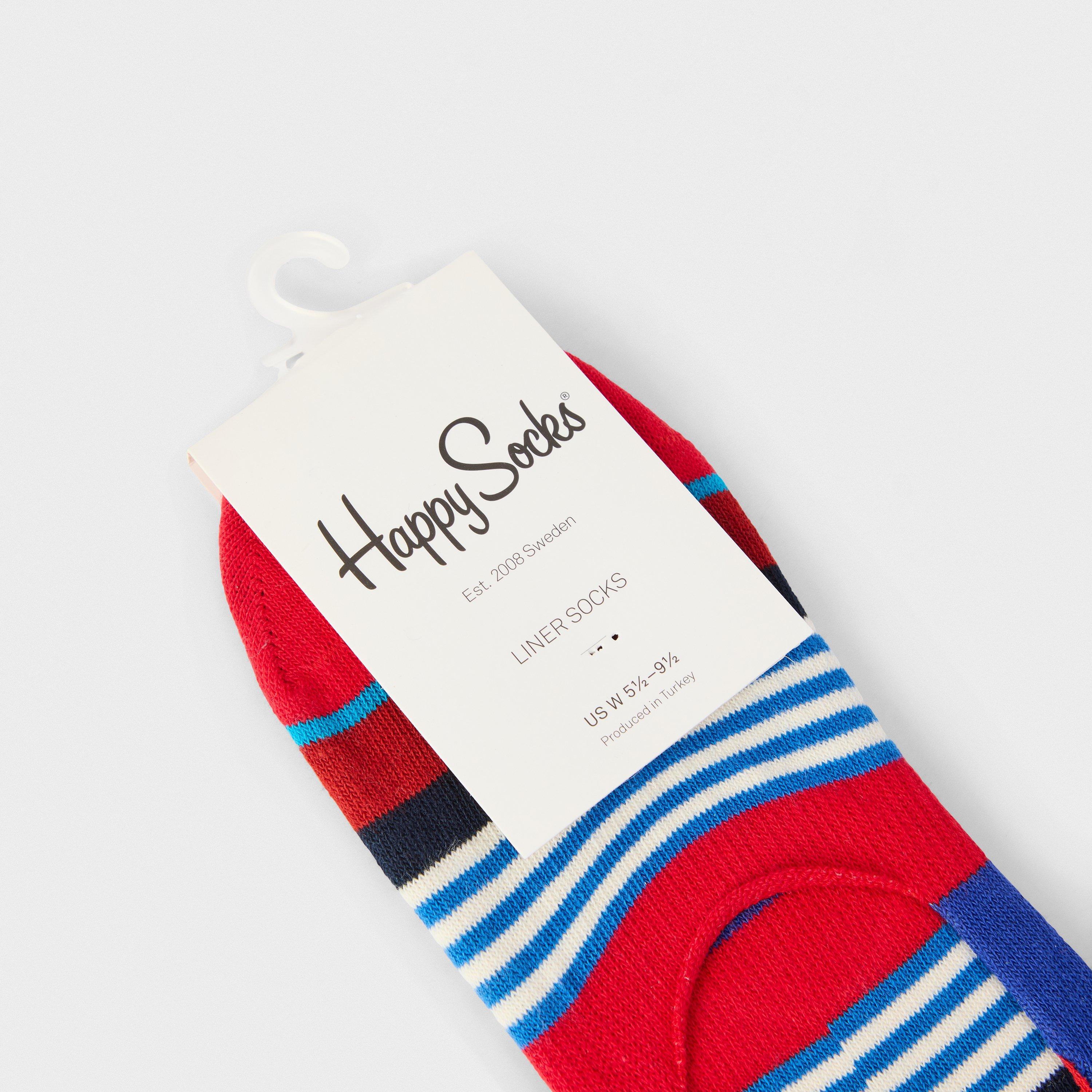 Blue - Happy Socks - Multi Stripe Sk 99 - 2