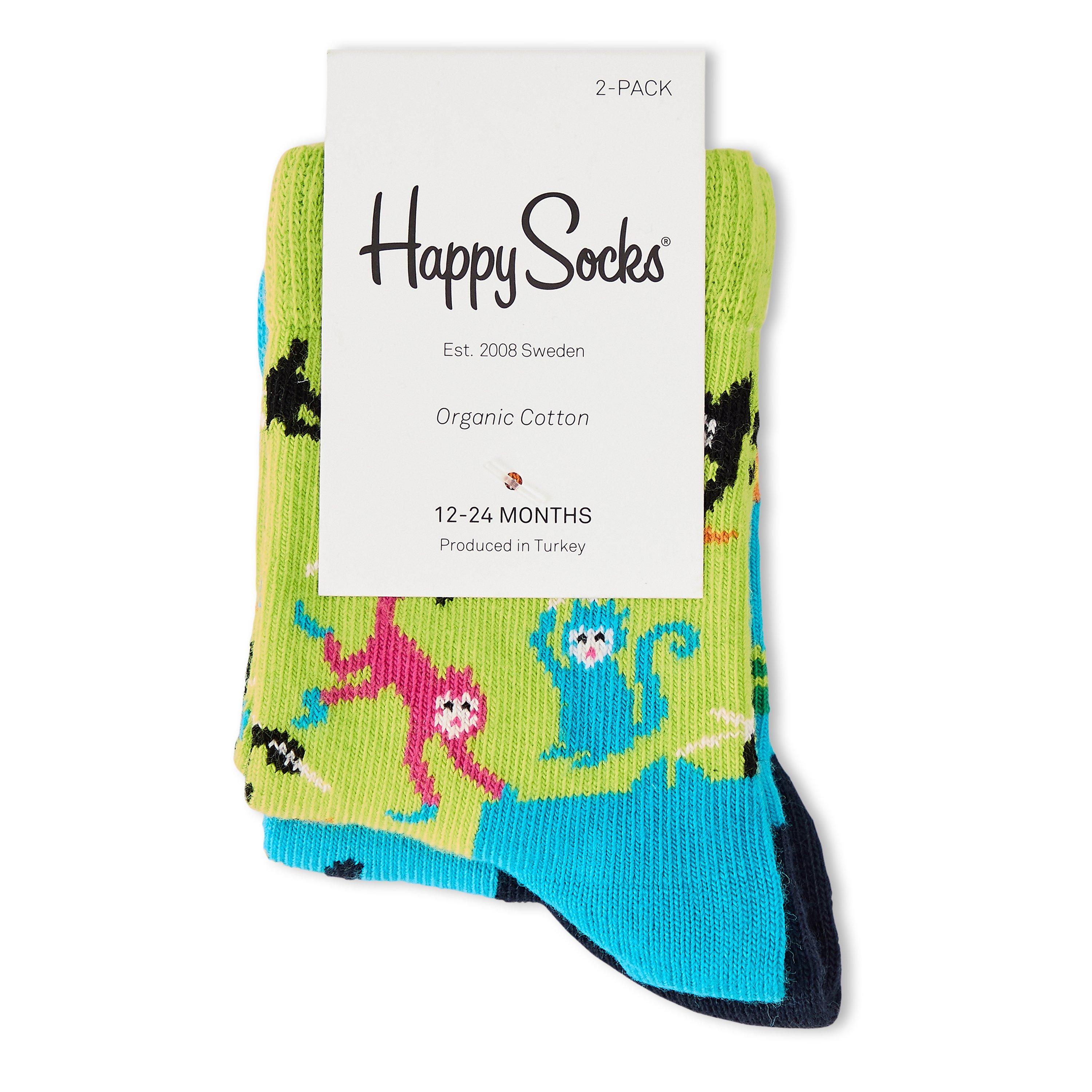 Light Green - Happy Socks - 2Pk Banana Sk Bb99 - 2