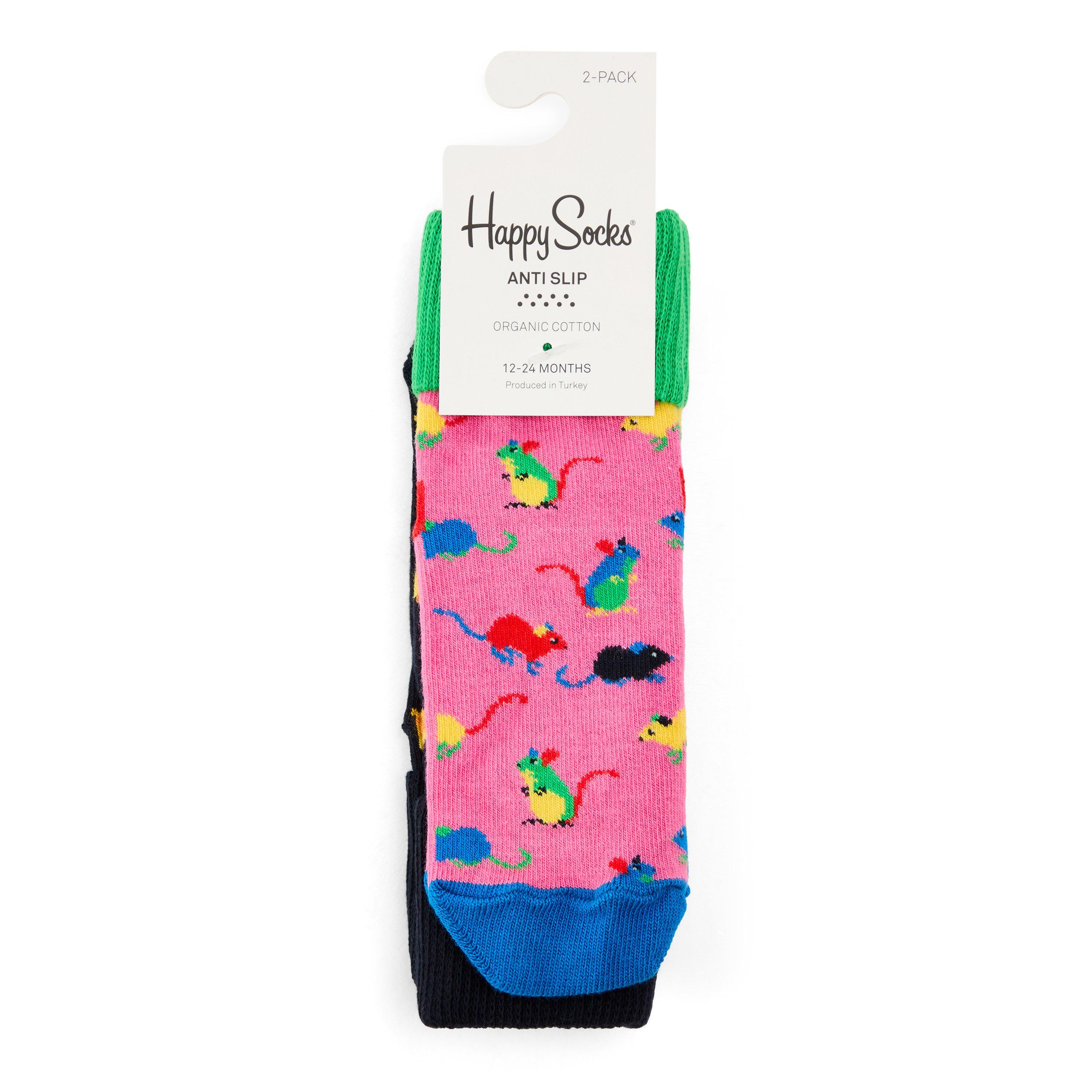 Rosa - Happy Socks - 2Pk Mouse Sk Bb99 - 2