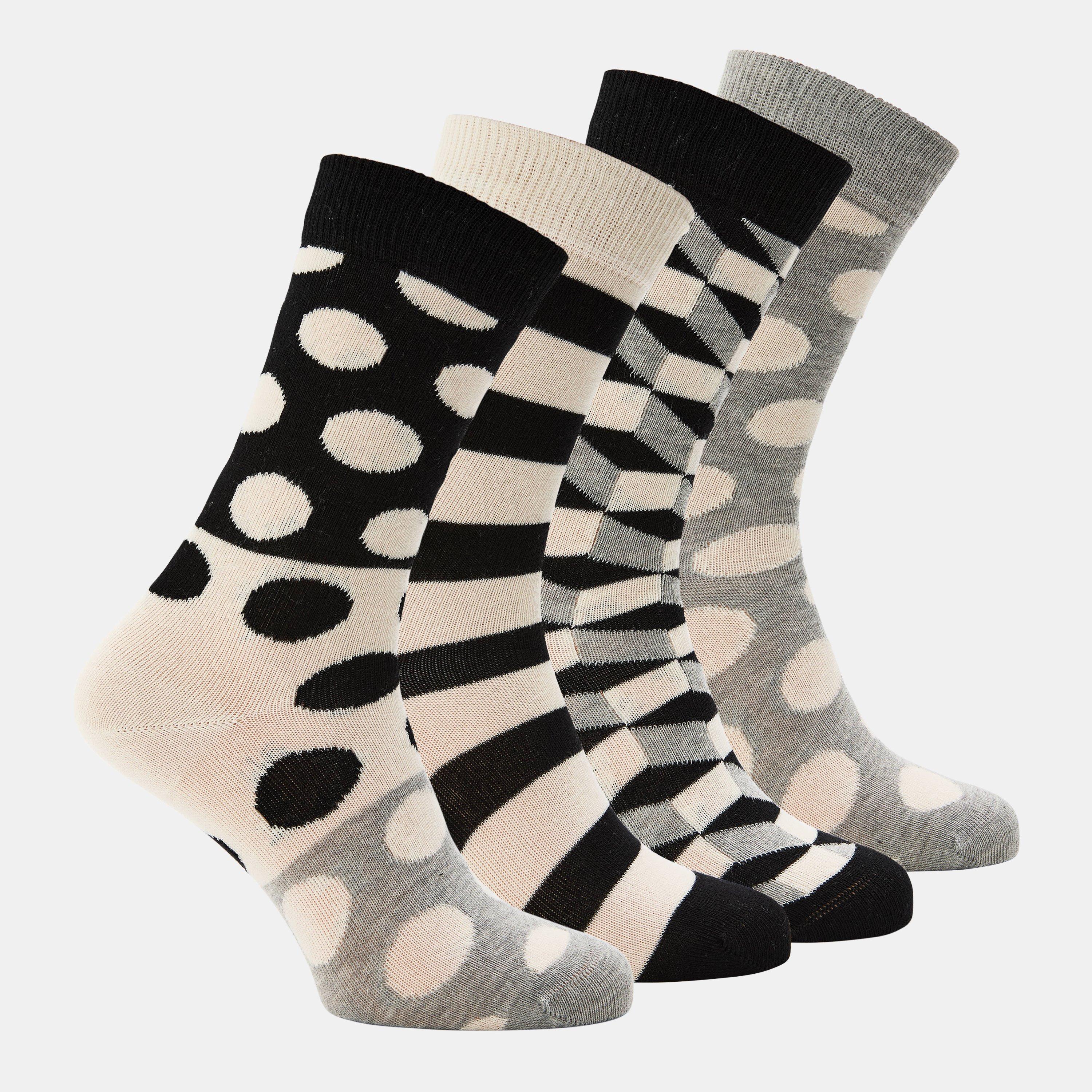 Schwarz - Happy Socks - Optic Gft Pop - 1