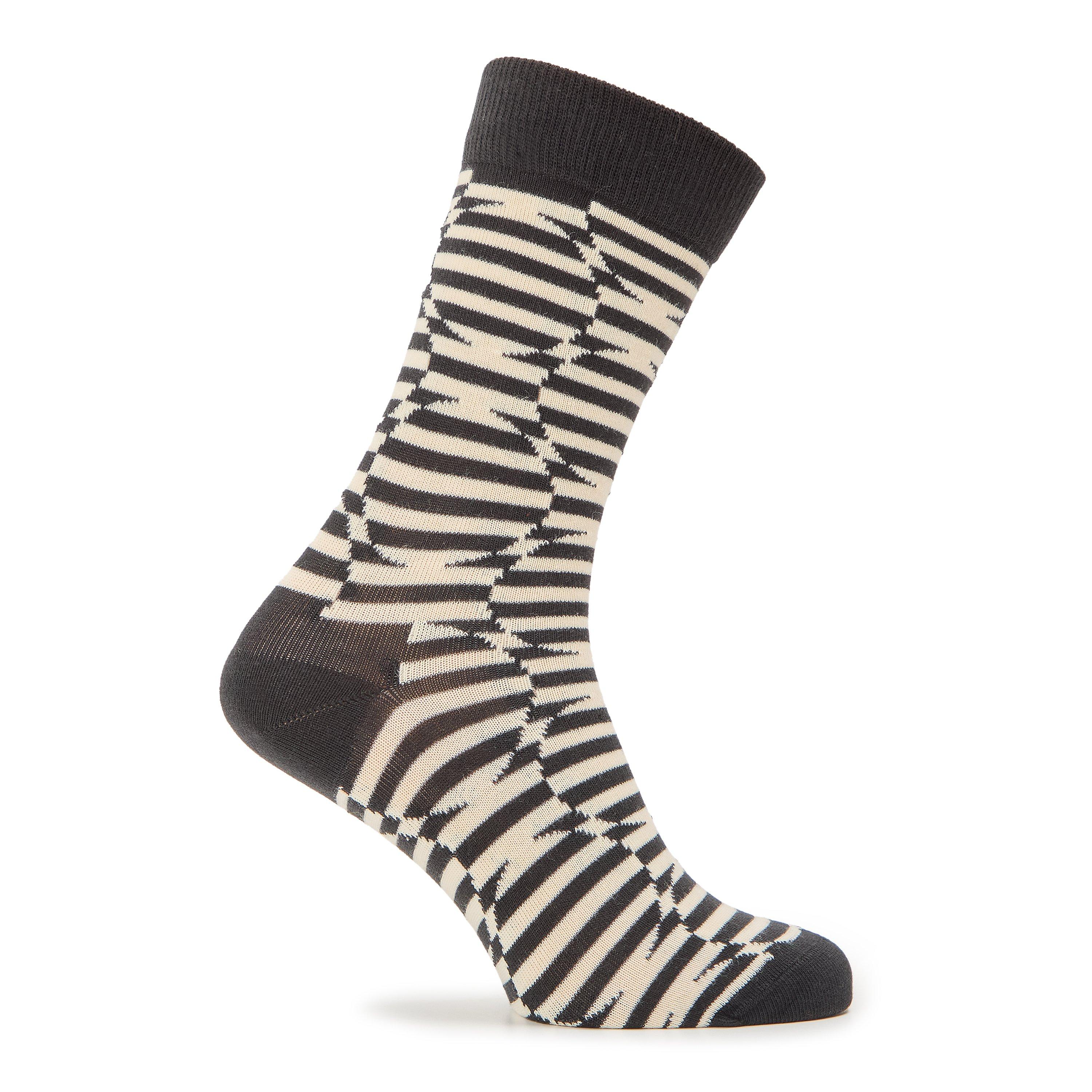 Zwart - Happy Socks - Optic Dot Sk 99 - 2