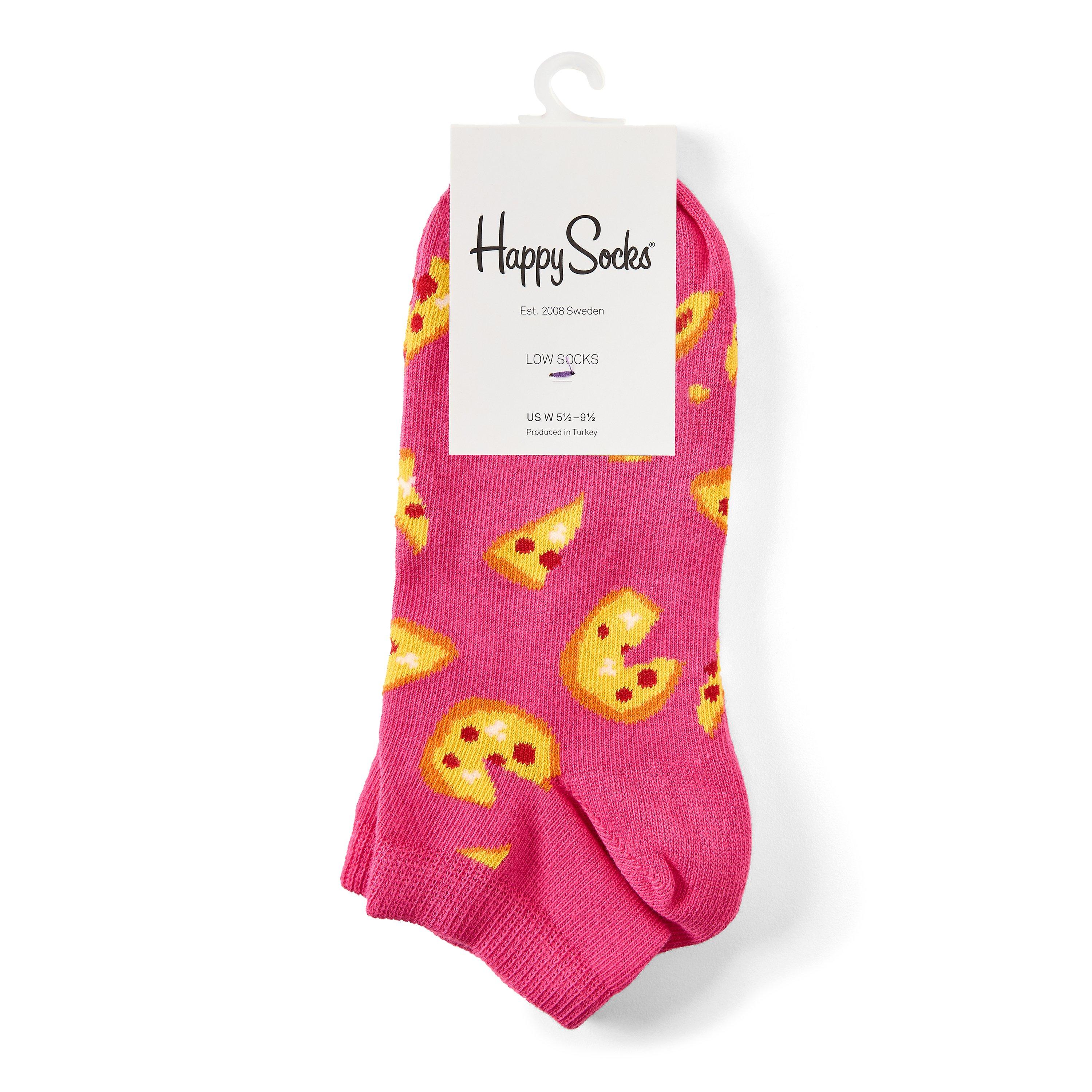 Rød - Happy Socks - Pizza Low Sk 99 - 2