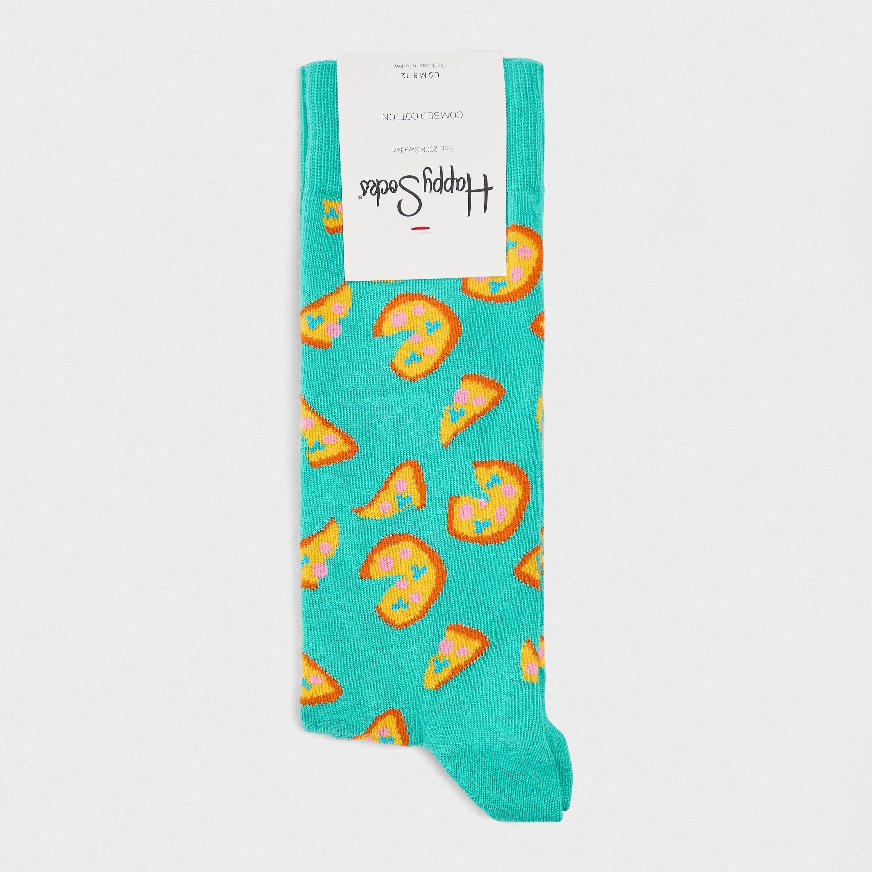 Green - Happy Socks - Pizza Sk 99 - 2