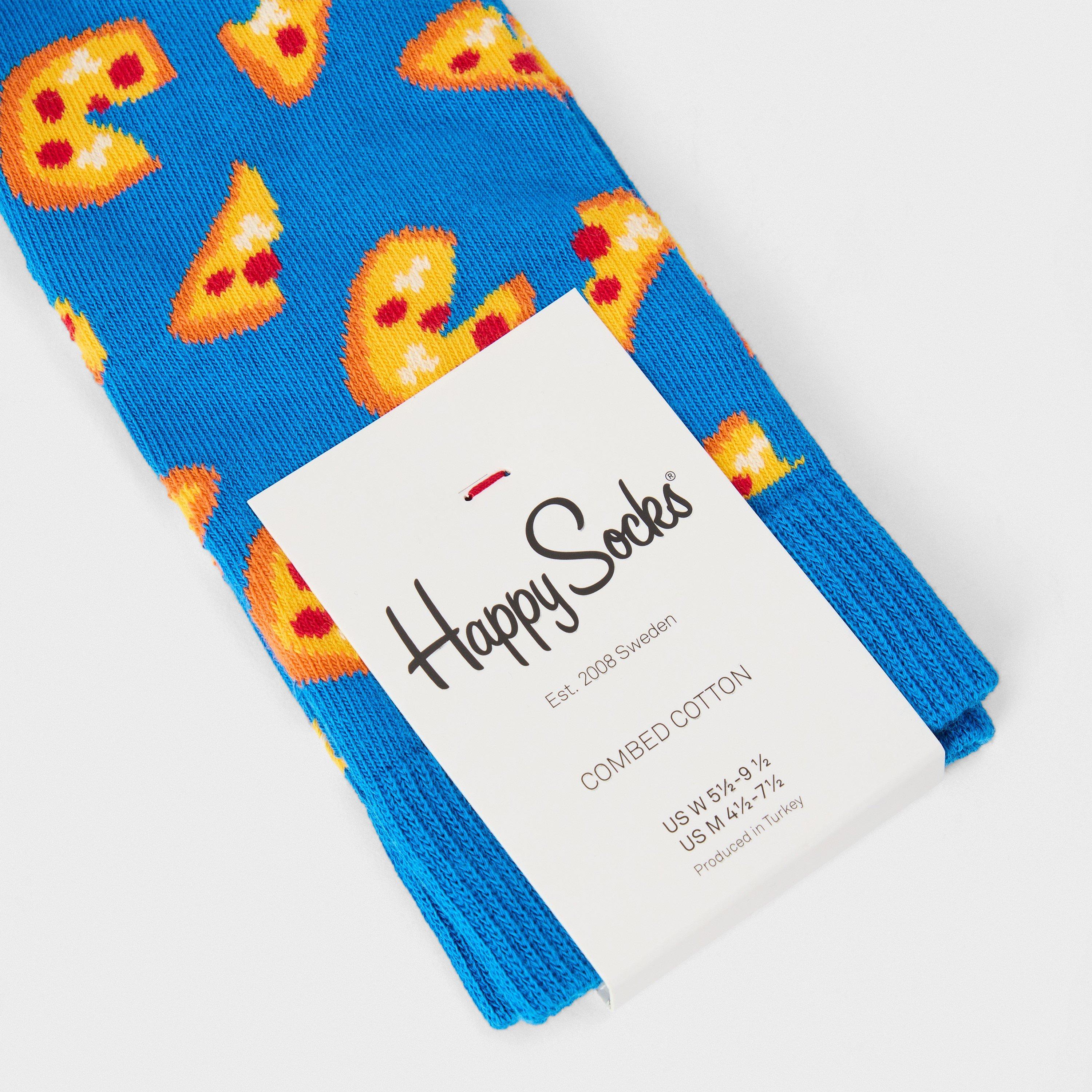 Blue - Happy Socks - Pizza Pop - 2