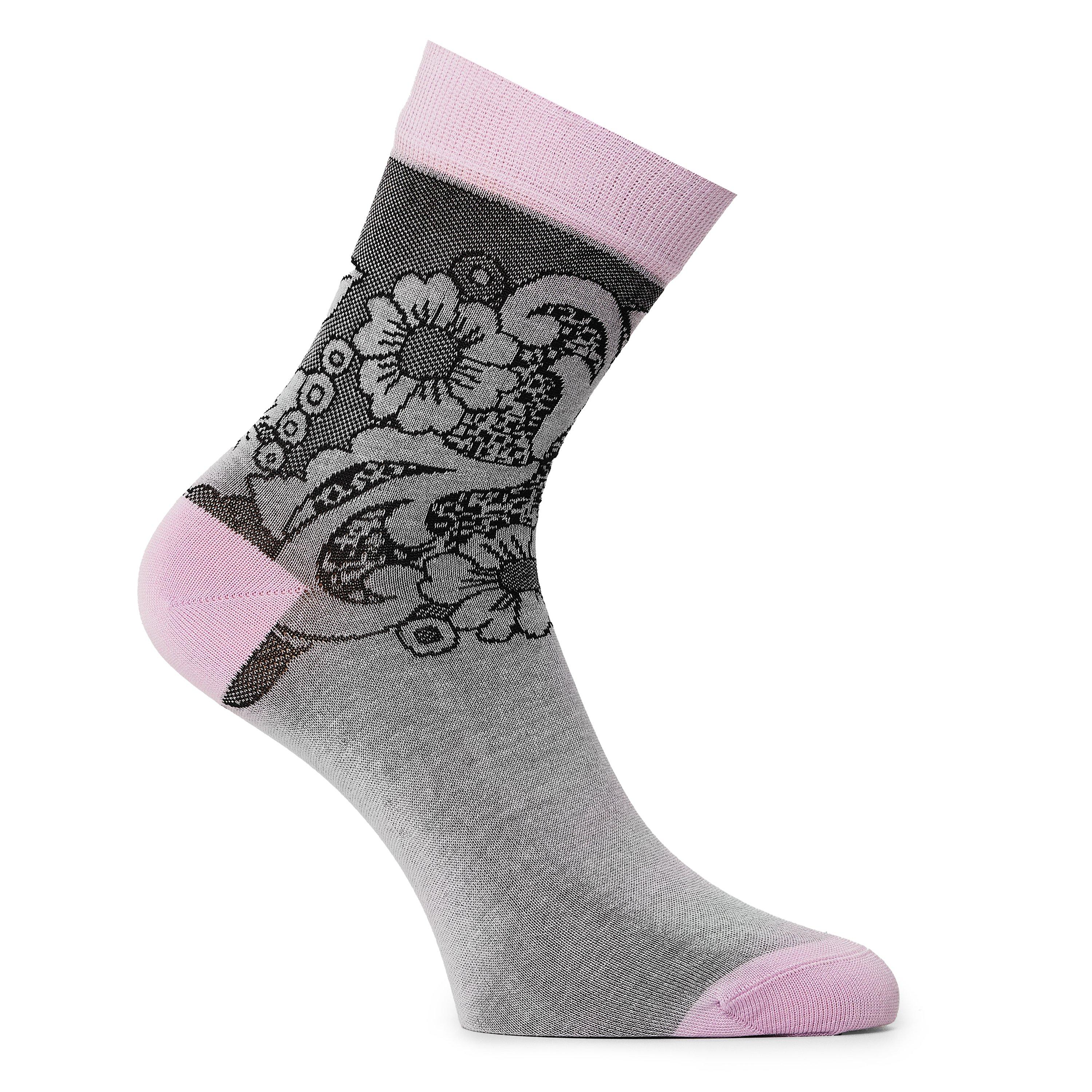 Happy Socks  Renata Crew Pop - Purple - 6-7(39-41)