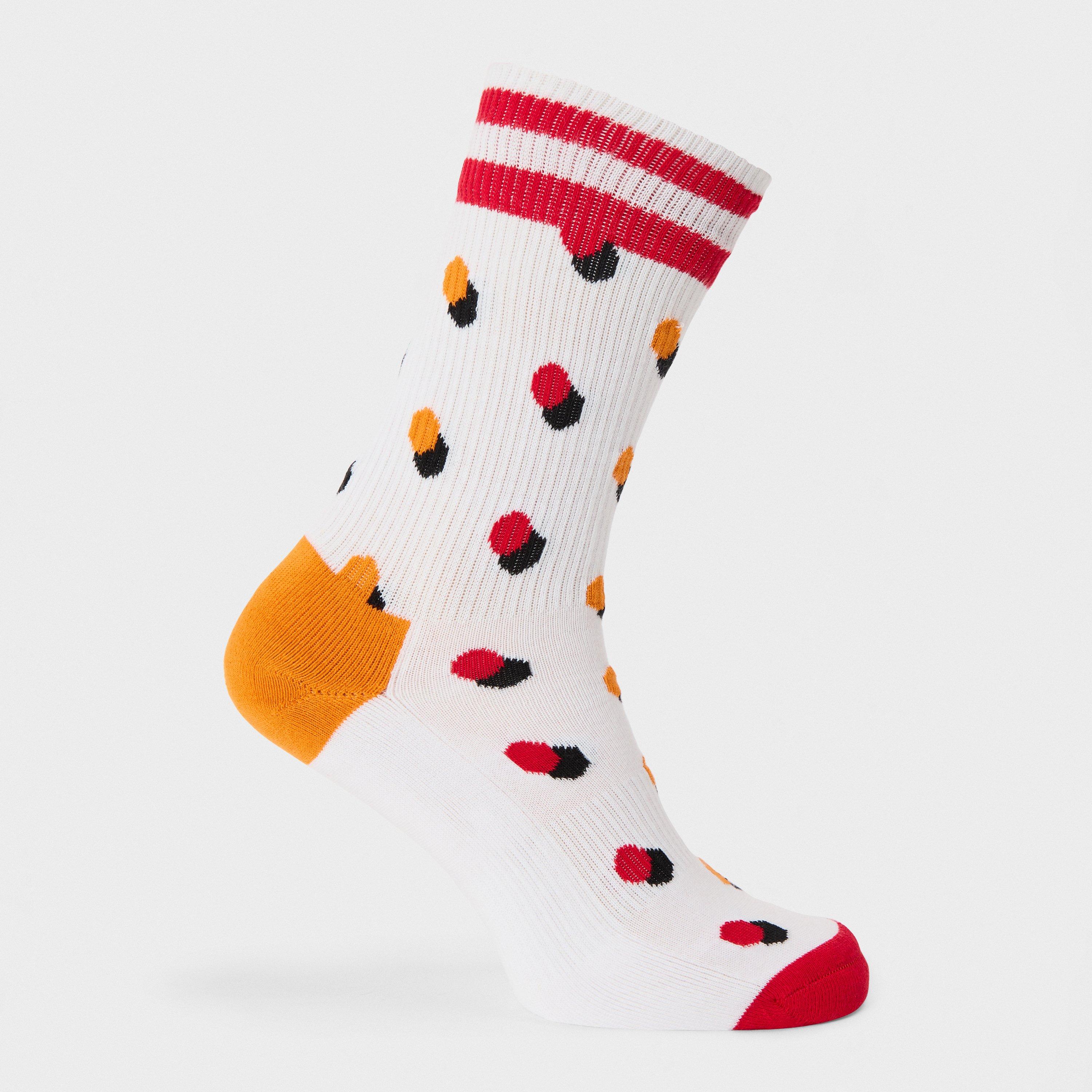 Happy Socks  Shadow Dot Pop - White - 3-7(36-40)