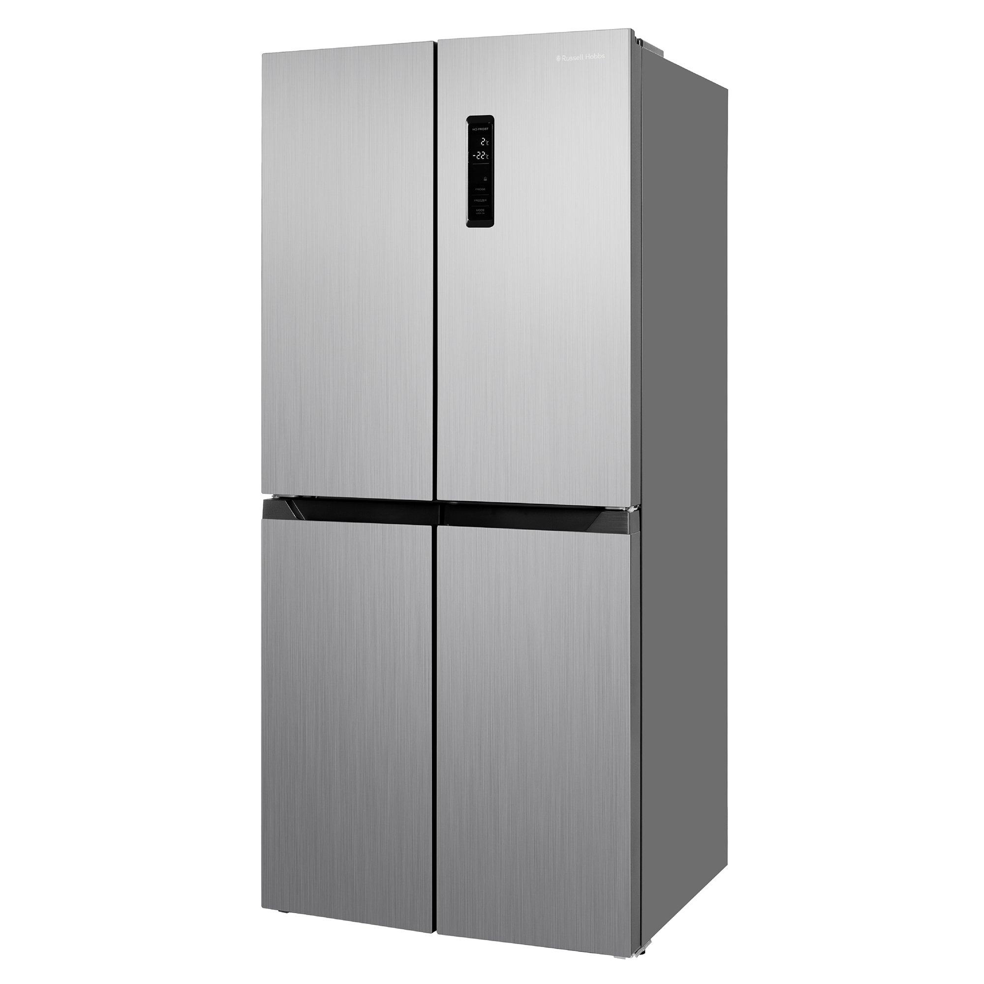 Stainless Steel - Russell Hobbs - RH180A4FF802E1SS 50/50 Split 4 Door Fridge Freezer - 2