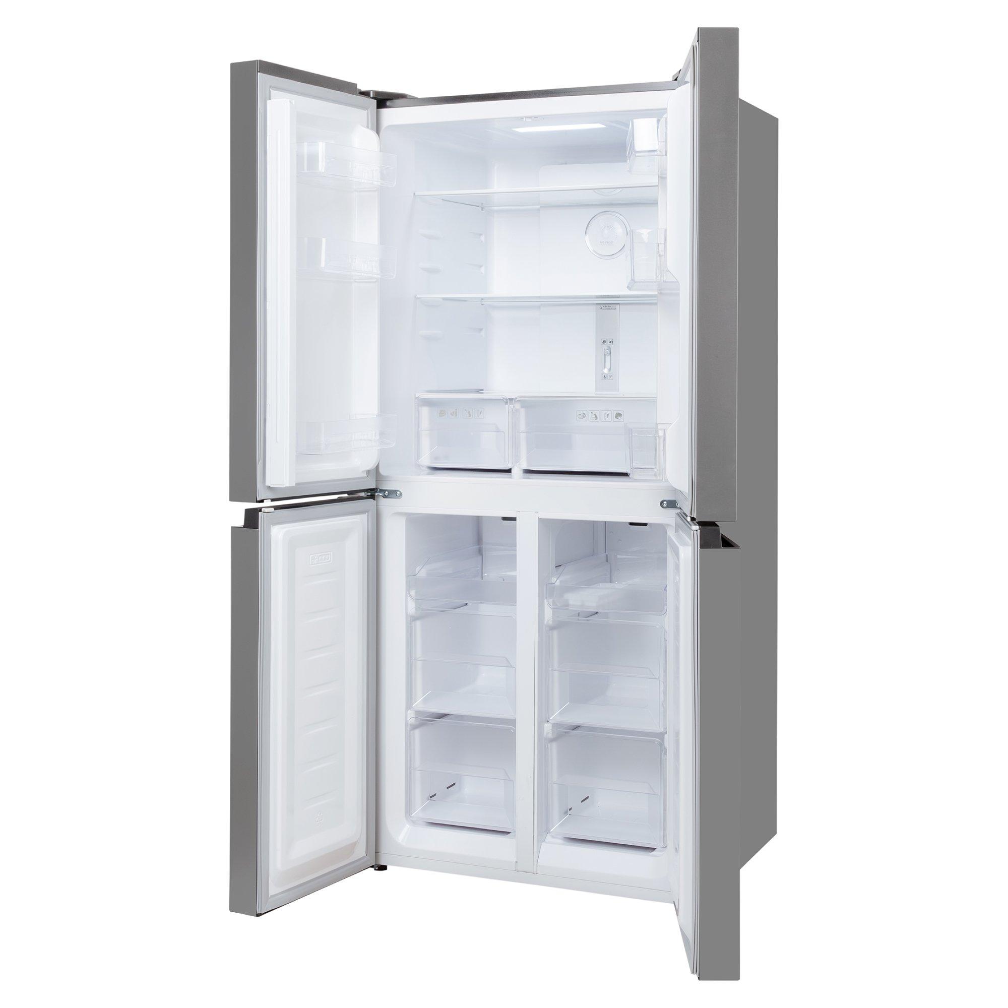 Stainless Steel - Russell Hobbs - RH180A4FF802E1SS 50/50 Split 4 Door Fridge Freezer - 3