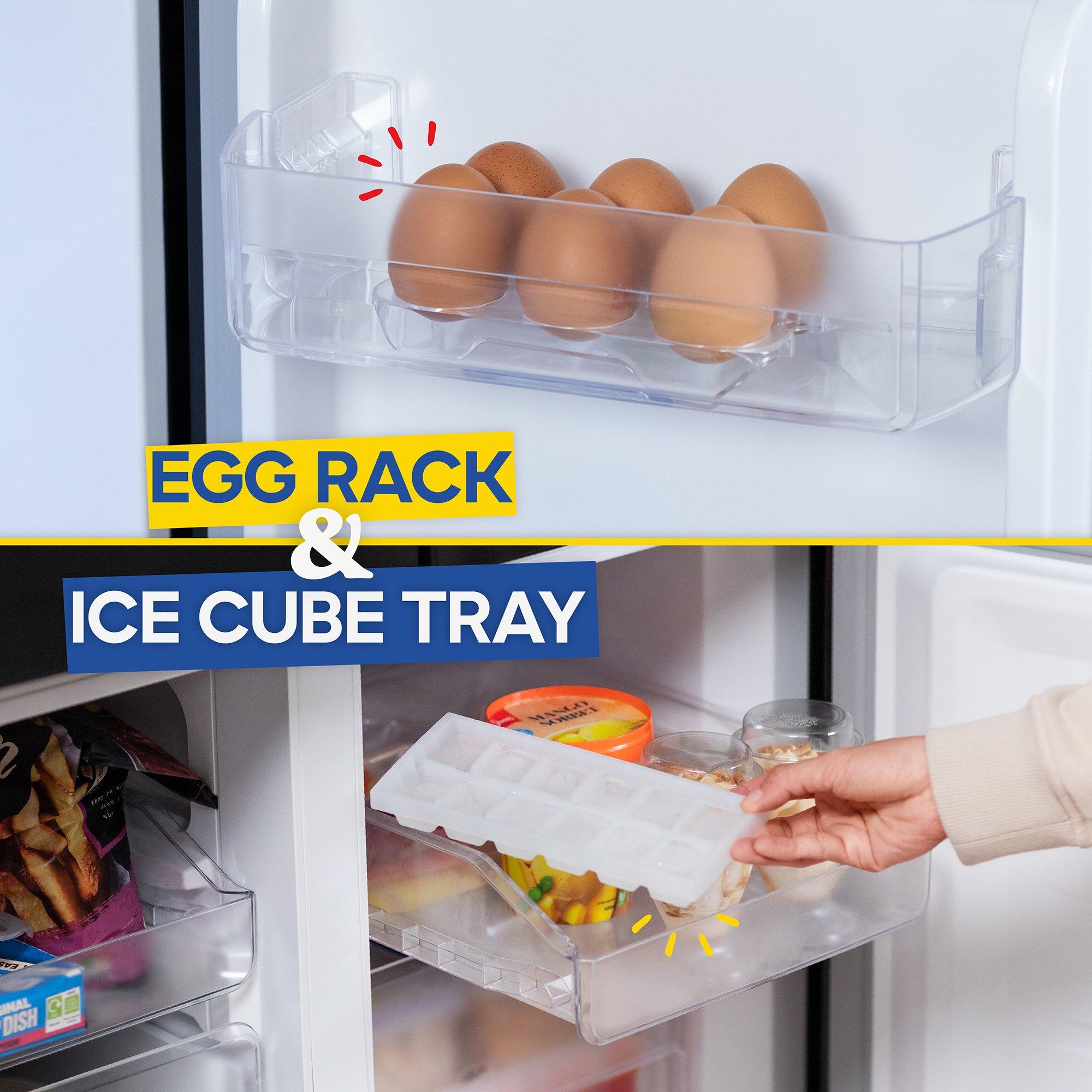 Stainless Steel - Russell Hobbs - RH180A4FF802E1SS 50/50 Split 4 Door Fridge Freezer - 6