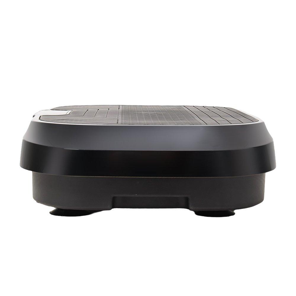Black - LIFE IDEAS SPORT - Vibration Plate Exercise Machine with Remote - 6