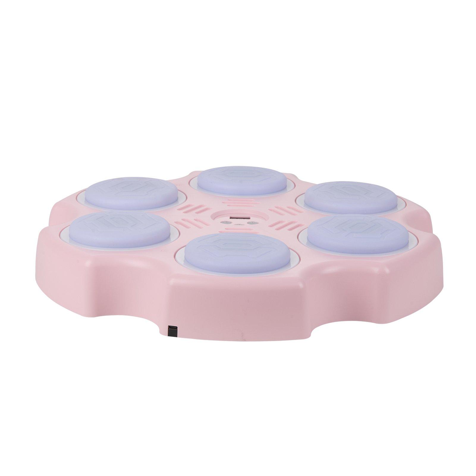 Pink - LIFE IDEAS SPORT - 6-Target Bluetooth Music Boxing Machine Set - 2