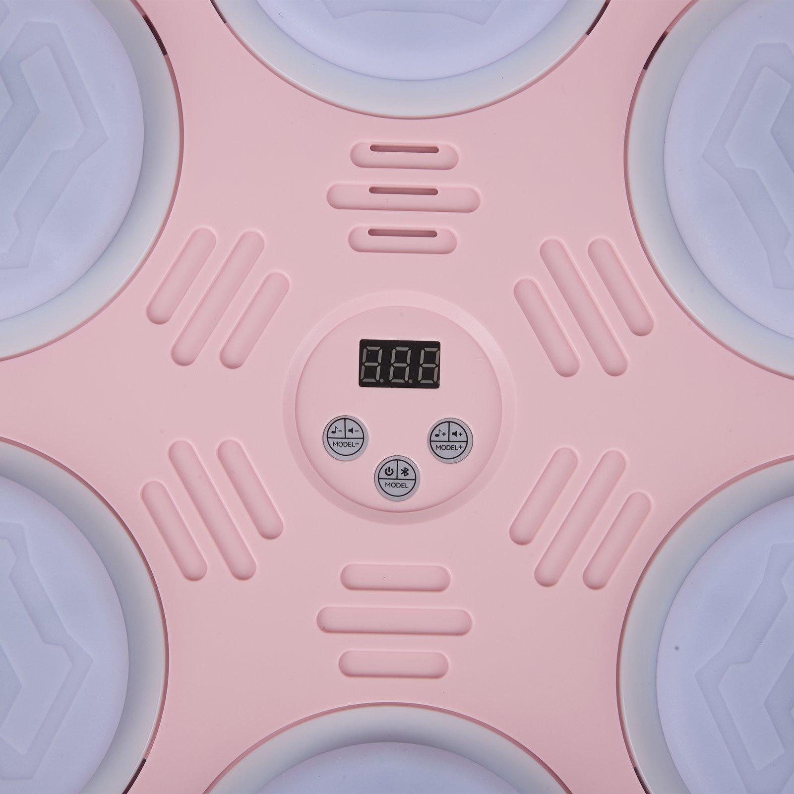 Pink - LIFE IDEAS SPORT - 6-Target Bluetooth Music Boxing Machine Set - 5