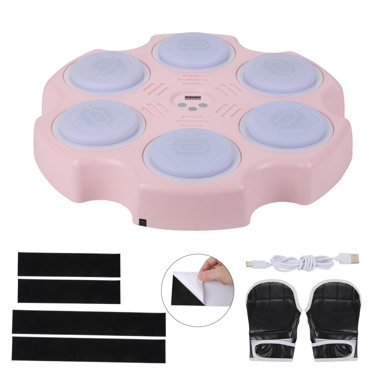 Pink - LIFE IDEAS SPORT - 6-Target Bluetooth Music Boxing Machine Set - 8