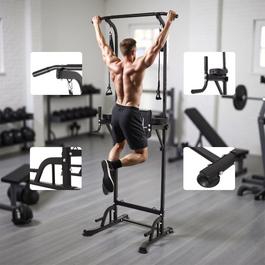 LIFE IDEAS SPORT Multi-Functional Adjustable Pull-Up Tower