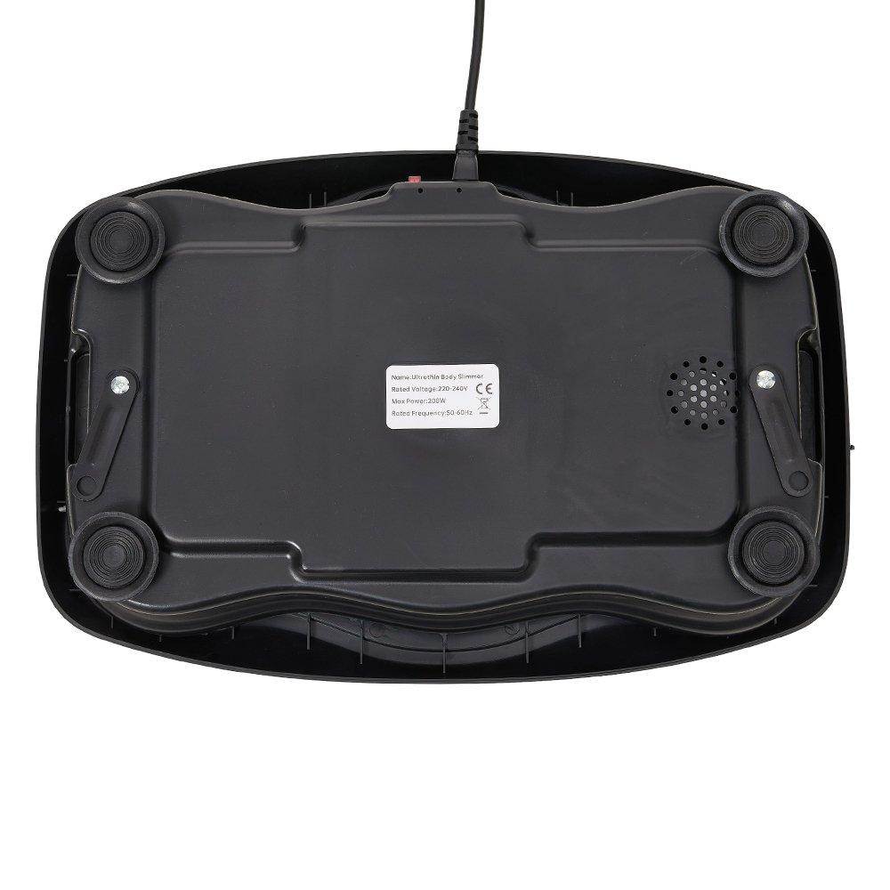 Black - LIFE IDEAS SPORT - Vibration Plate Exercise Machine with Remote - 7