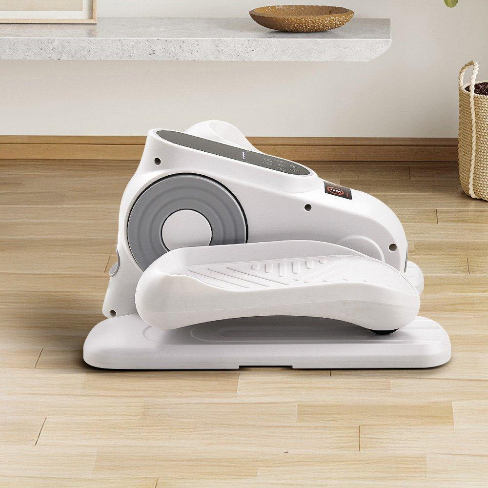White - LIFE IDEAS SPORT - 12-Speed Under-Desk Electric Elliptical Trainer - 2