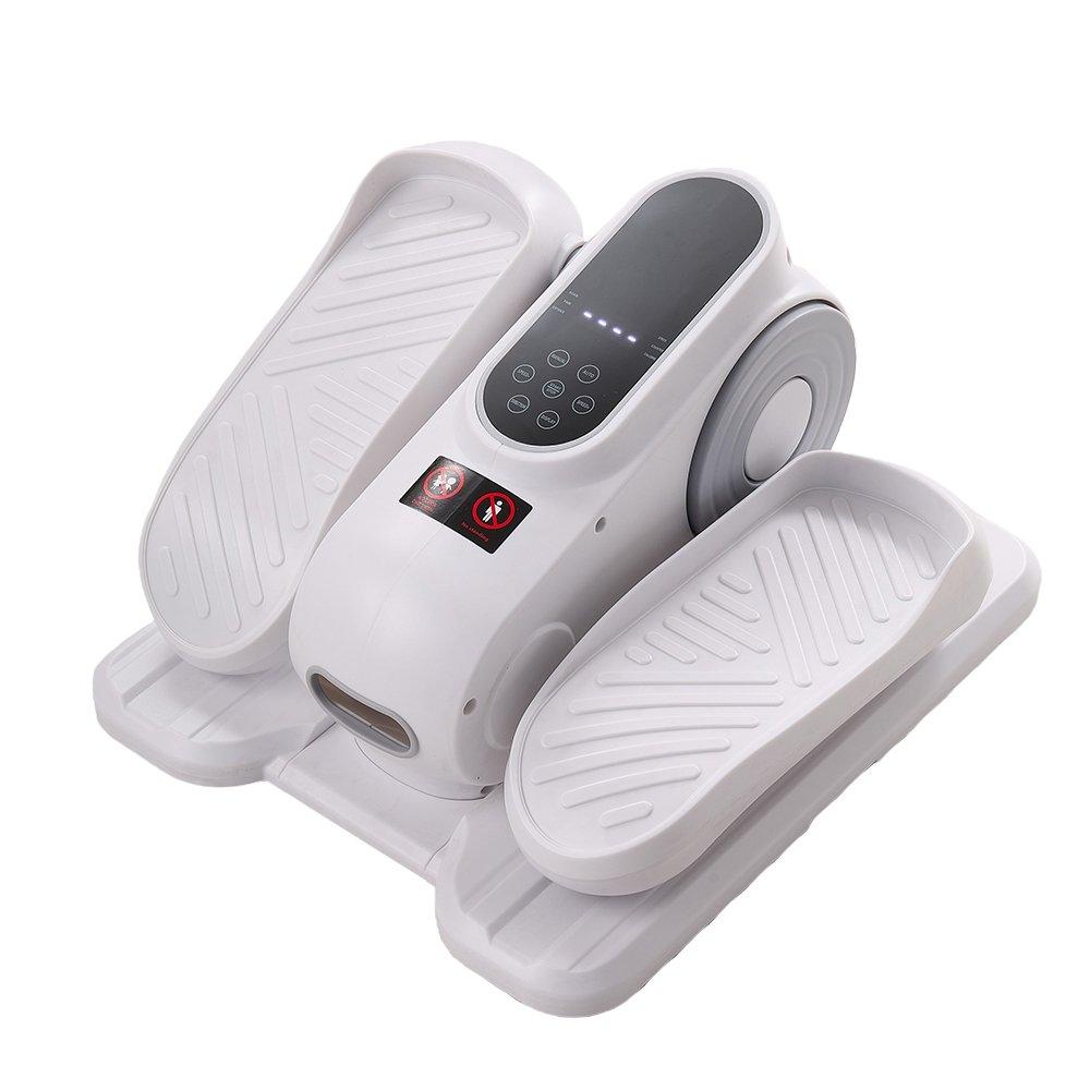 White - LIFE IDEAS SPORT - 12-Speed Under-Desk Electric Elliptical Trainer - 6