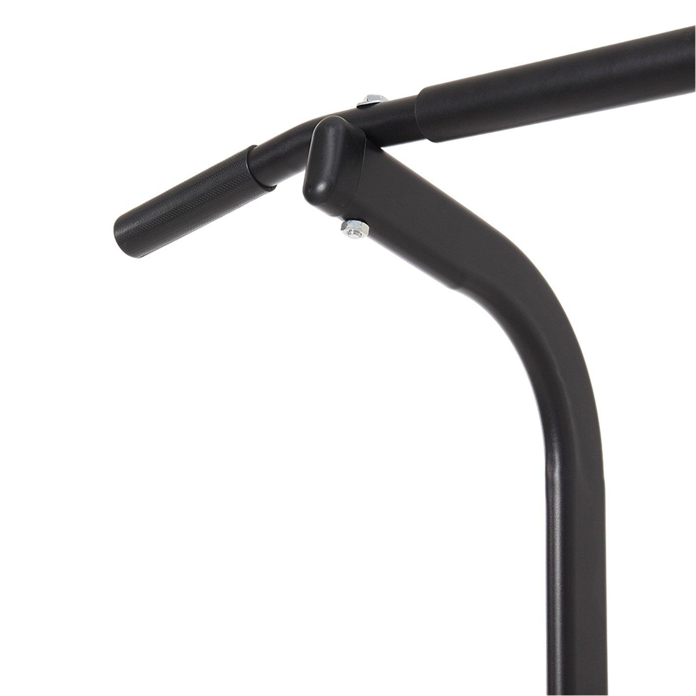 Black - LIFE IDEAS SPORT - Adjustable Power Tower Dip & Pull-Up Station - 15