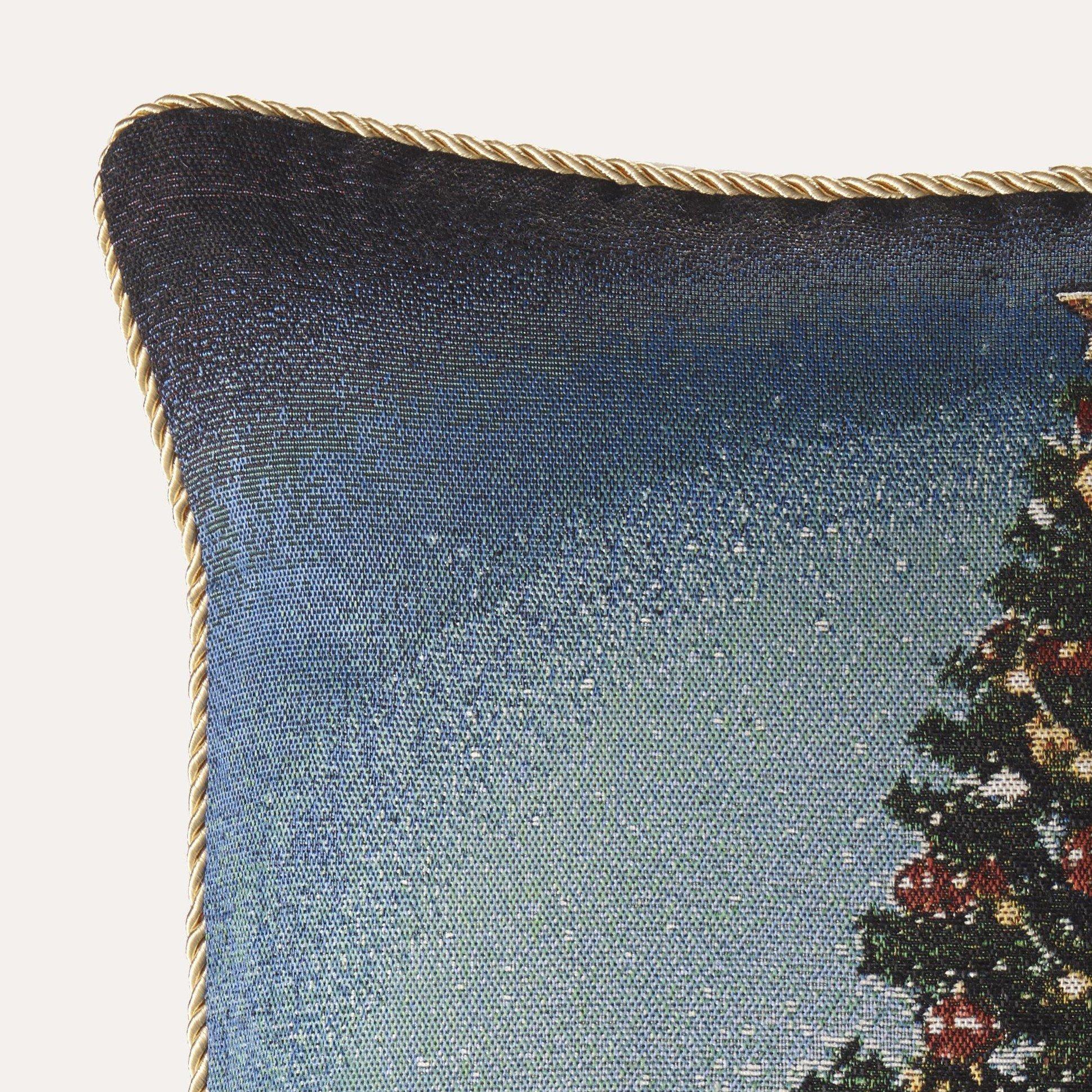 Multicolour - Alan Symonds - Spruce Tapestry Christmas Cushion - 2