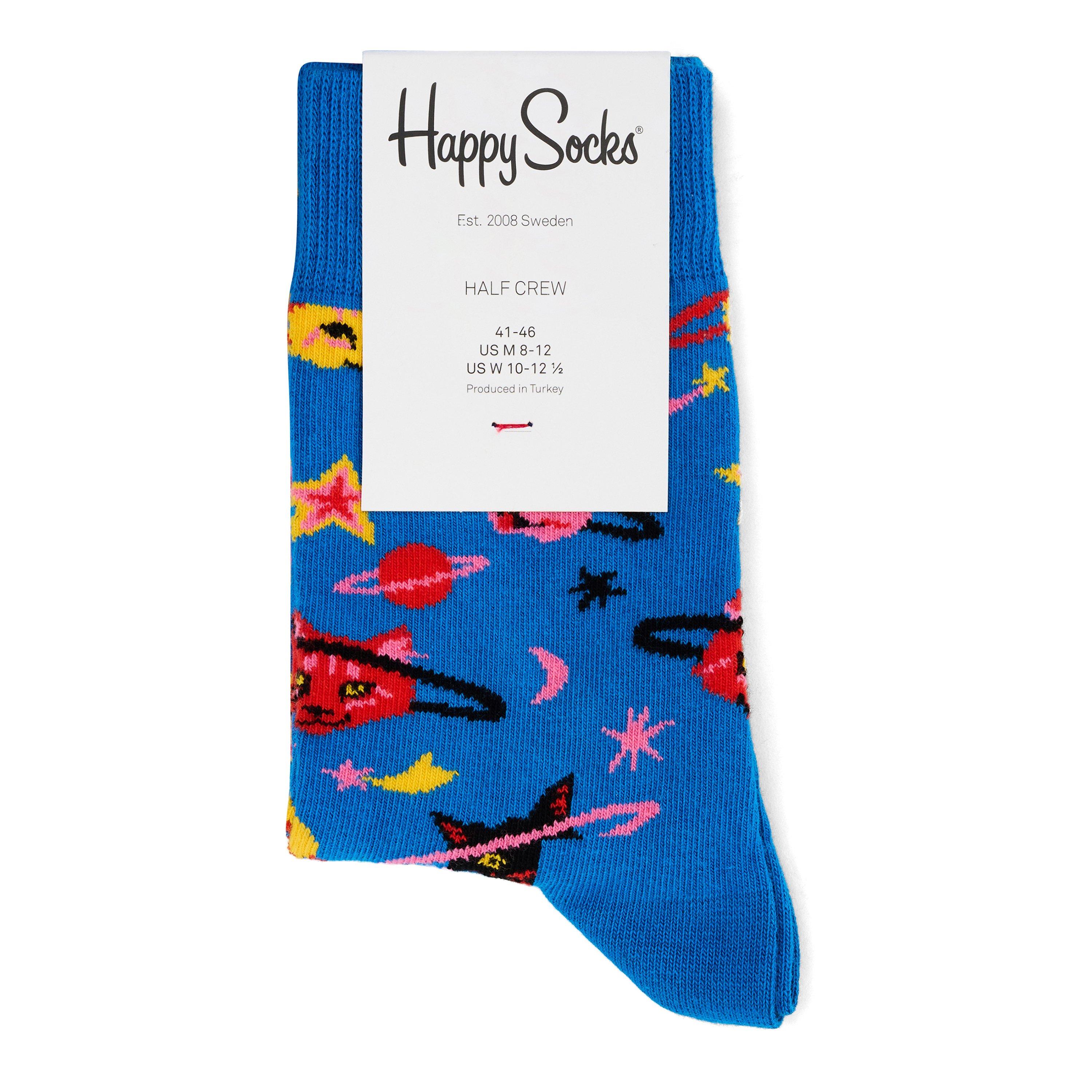 Blau - Happy Socks - Space Cat Sk 99 - 2