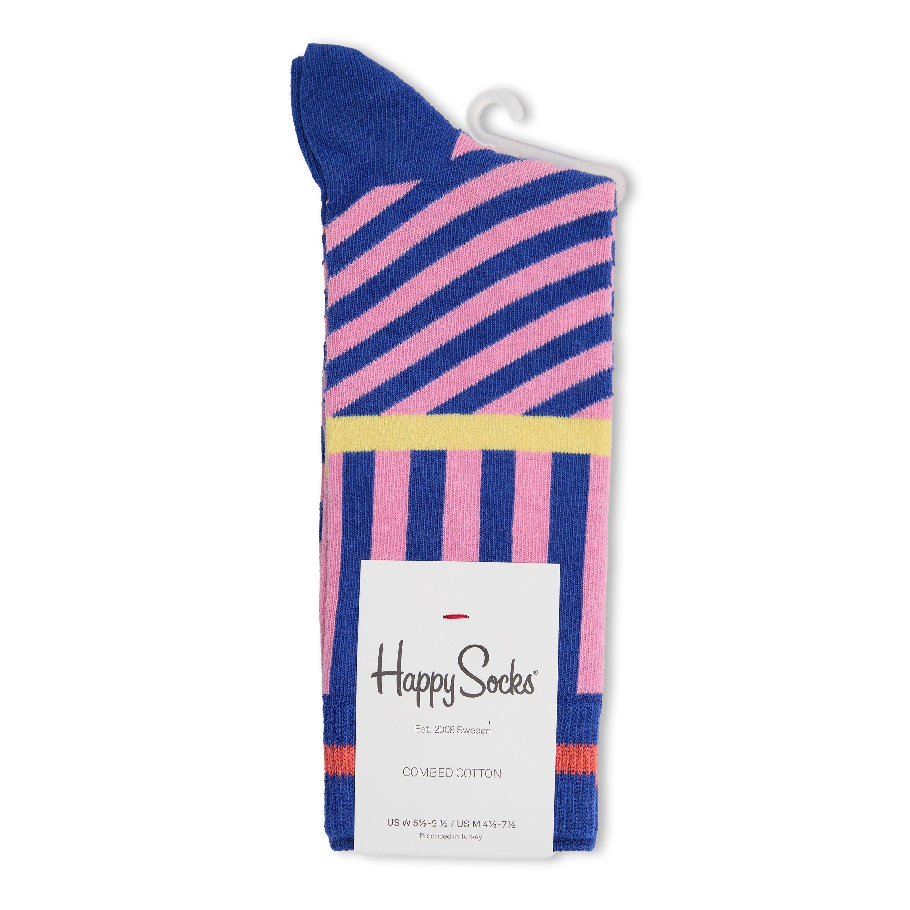 Blue - Happy Socks - Striped Pop - 1
