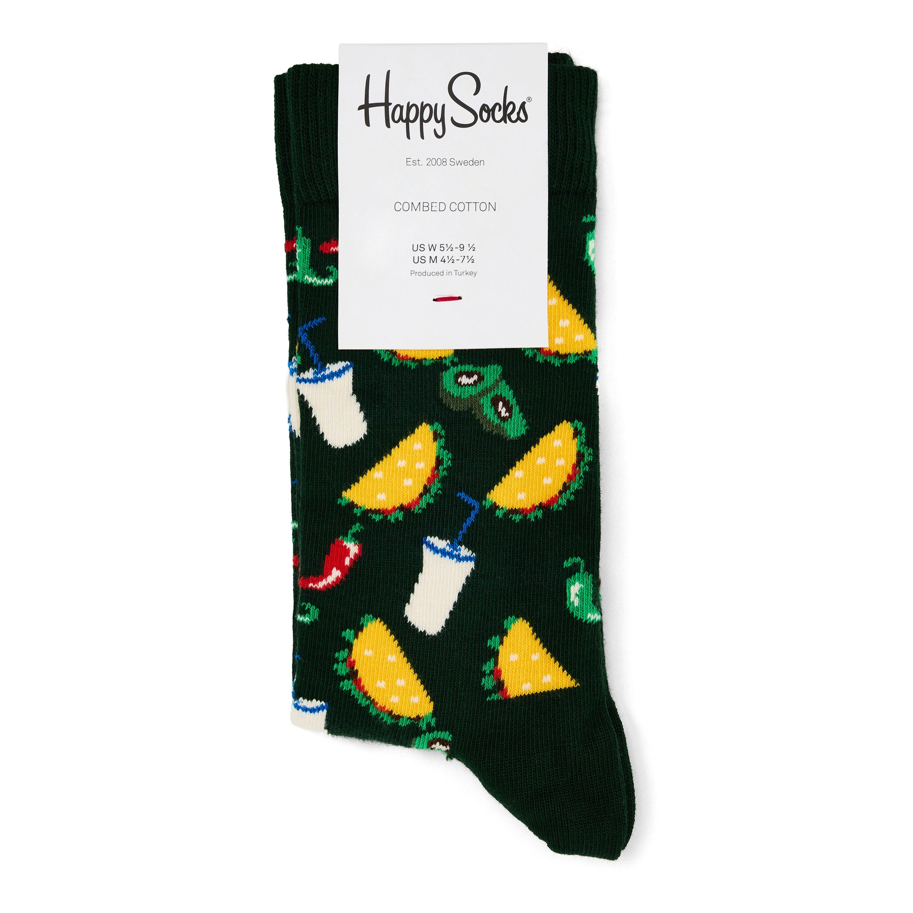 Dark Green - Happy Socks - Taco Sk 99 - 2