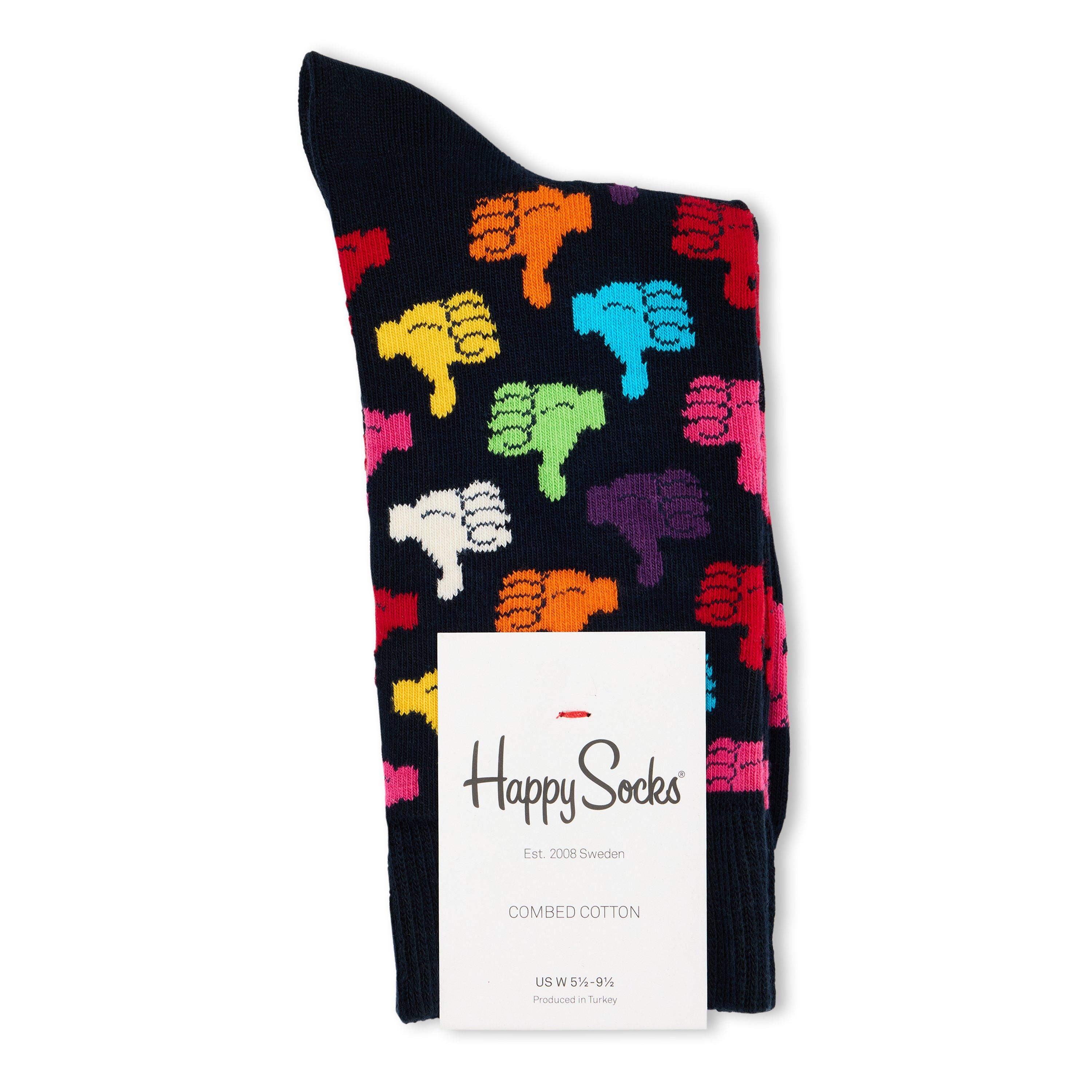 Black - Happy Socks - Thumbs Up Sk 99 - 2