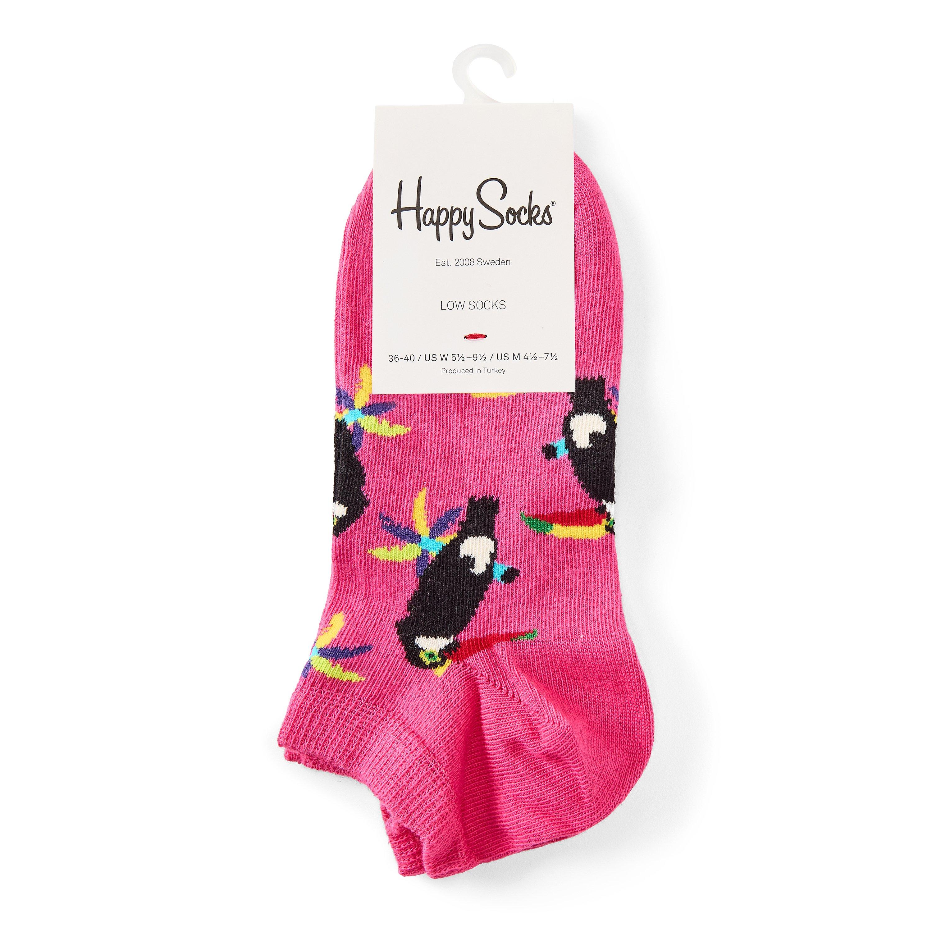 Dunkelrosa - Happy Socks - Toucan Low Sk 99 - 2