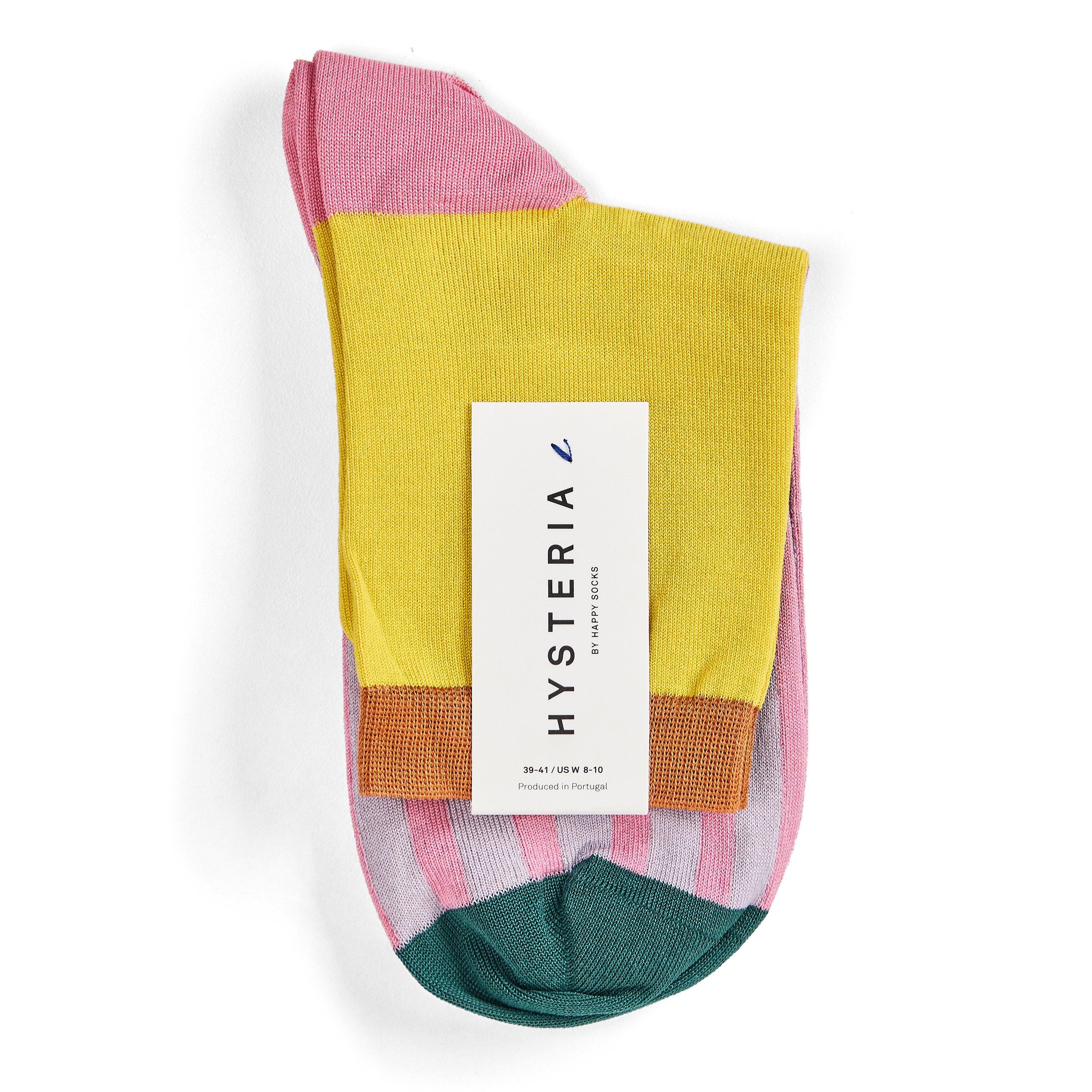 Lys gul - Happy Socks - Val Ankle Sk 99 - 2