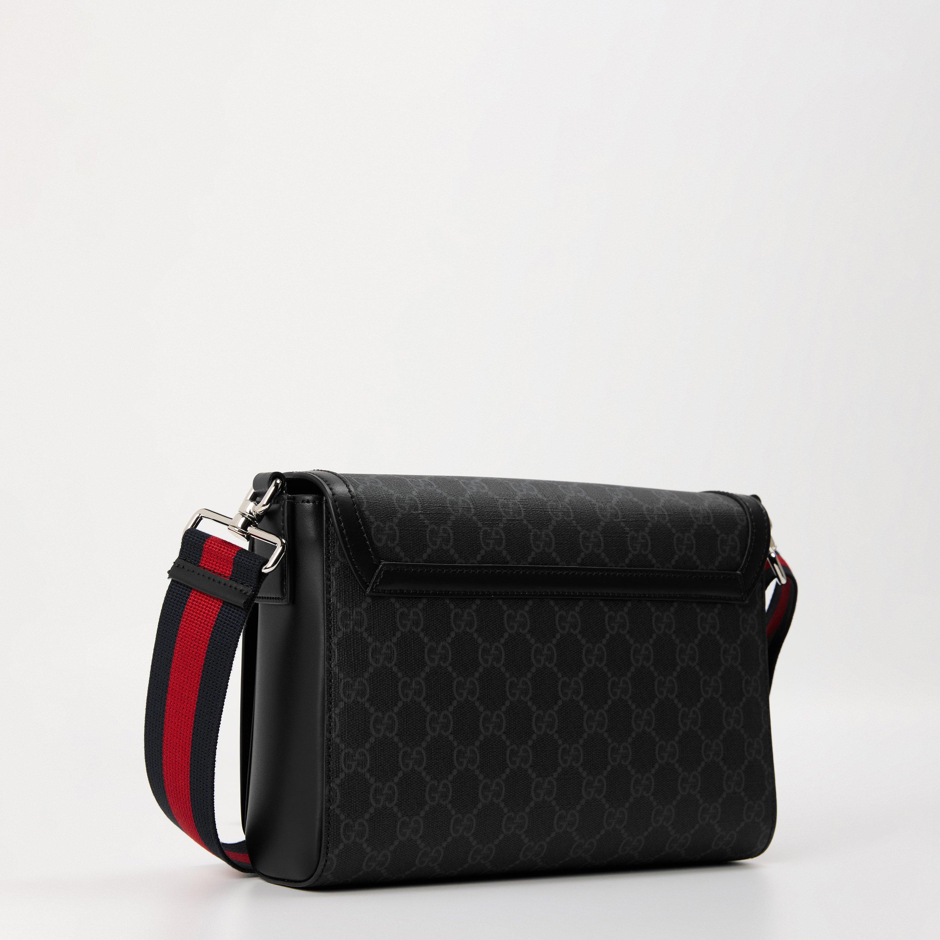 GG Black - Gucci - Men's Cross Body Bag - 2