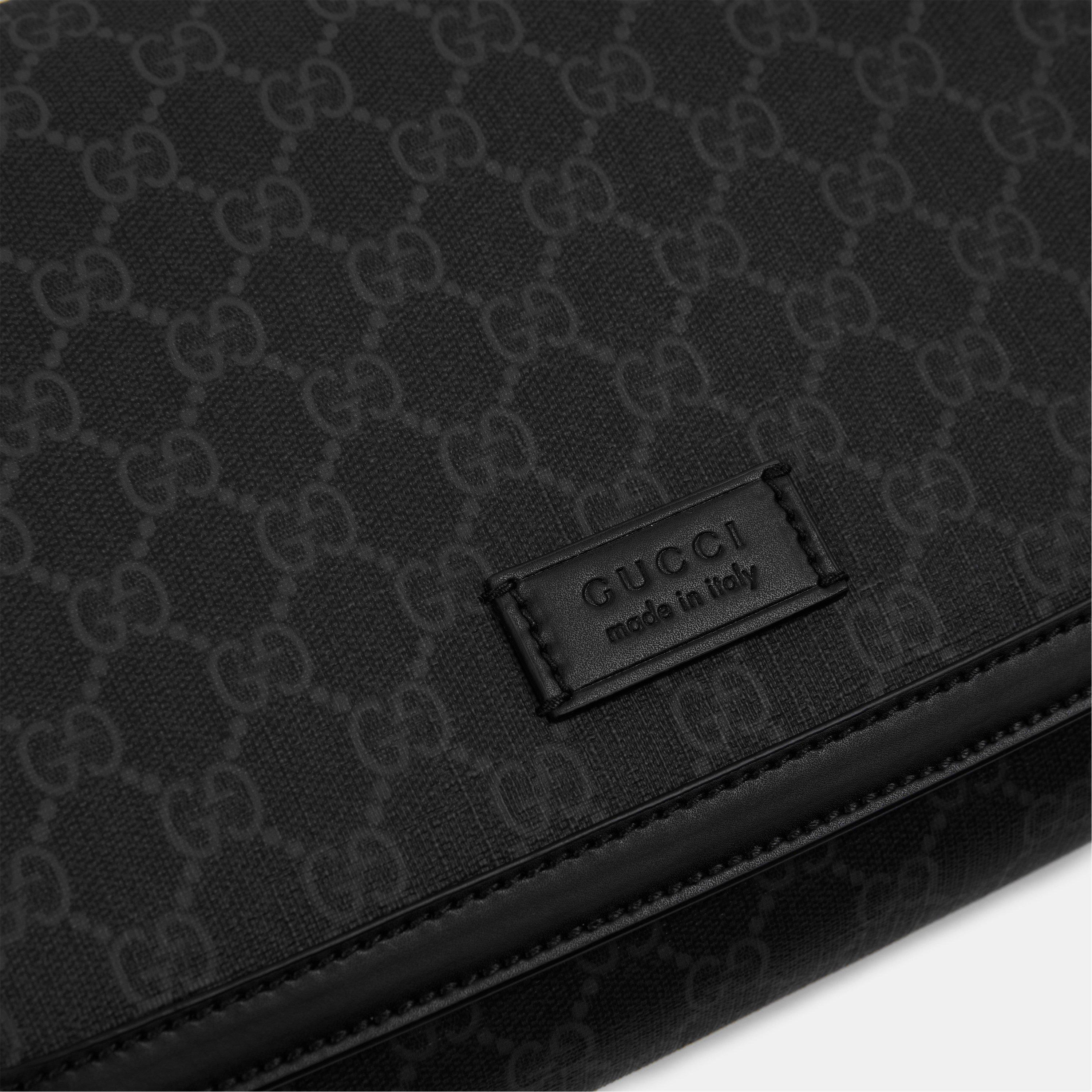 GG Black - Gucci - Men's Cross Body Bag - 4
