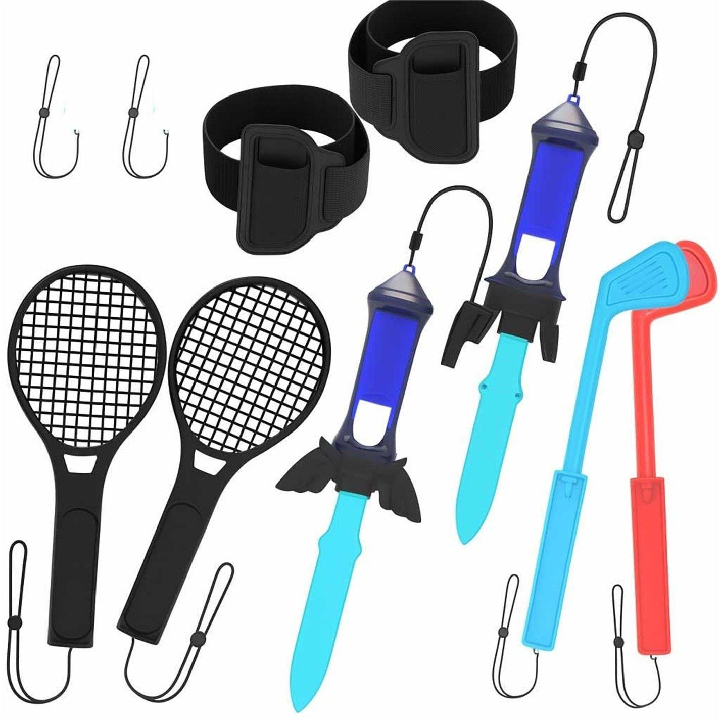 Numskull  Switch 2 Mega Sports Pack – 10-In-1 Accessories Bundle - Ns2 - Mint