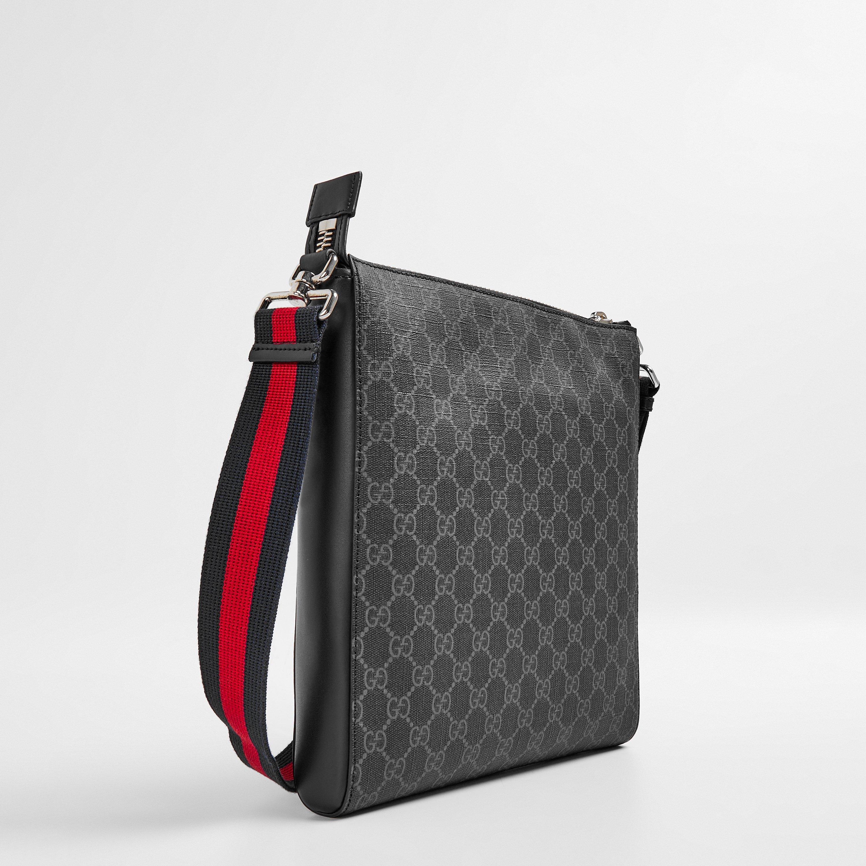 GG Black - Gucci - Men's Cross Body Bag - 2
