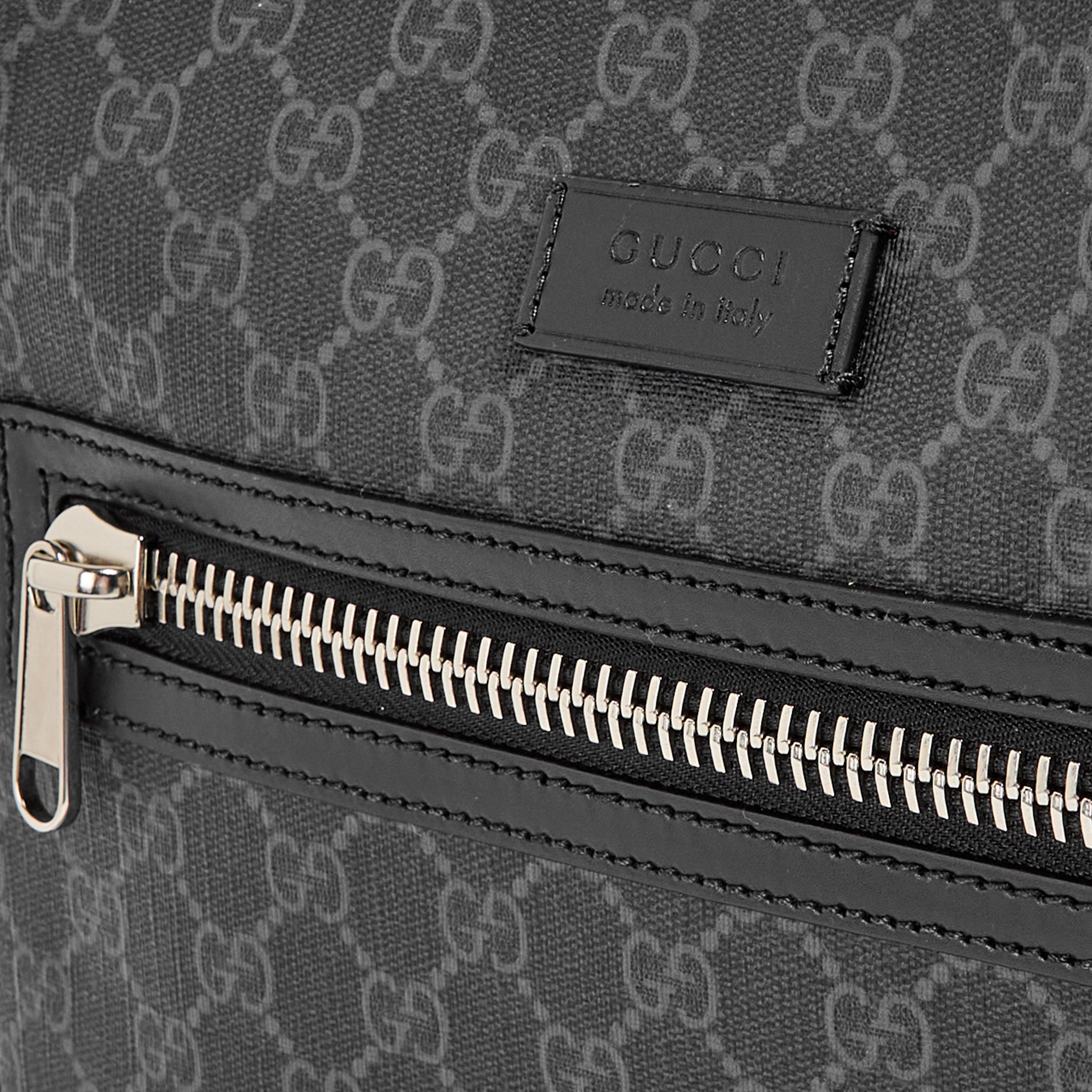 GG Black - Gucci - Men's Cross Body Bag - 4