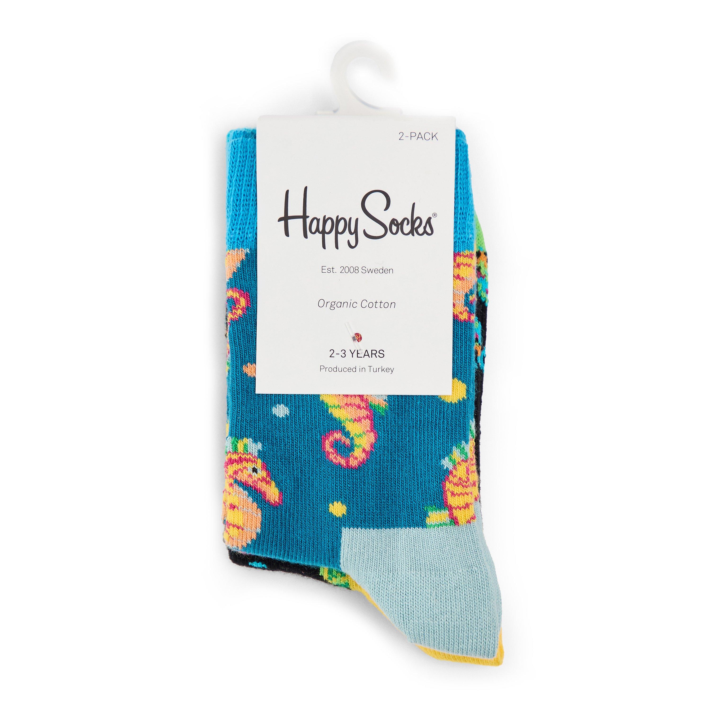 Blue - Happy Socks - Sea Hrs 2Pk Sk In99 - 2