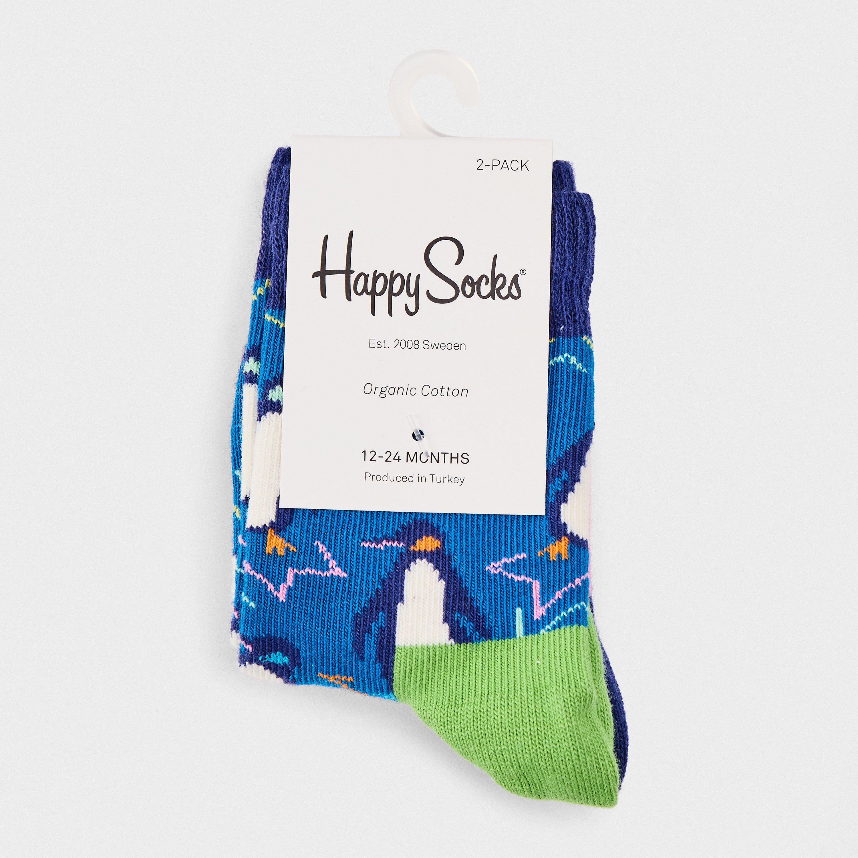 Blue - Happy Socks - Penguin 2Pk Sk Bb99 - 2