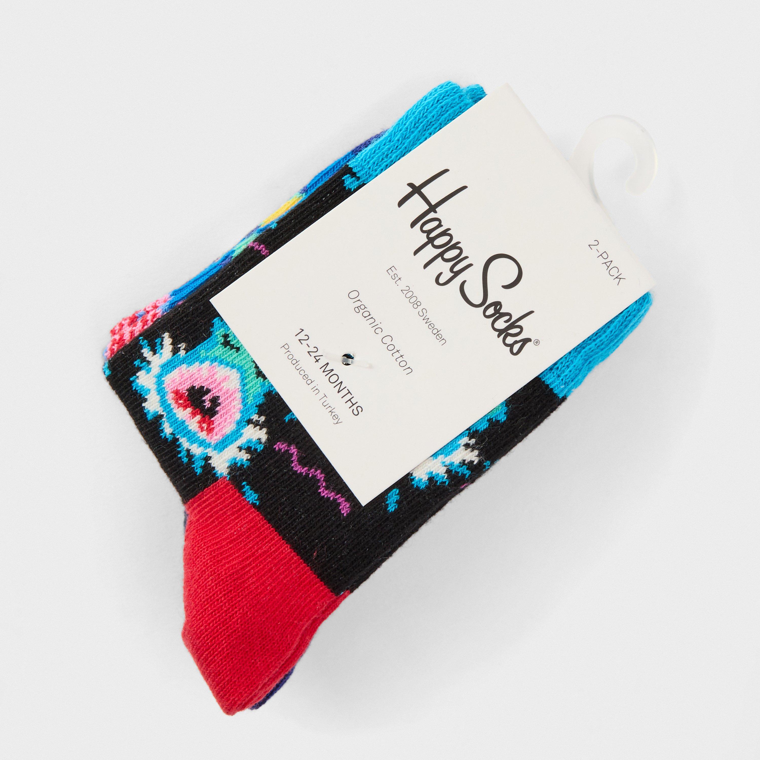 Black - Happy Socks - Shrk Fish 2 Sk Bb99 - 2