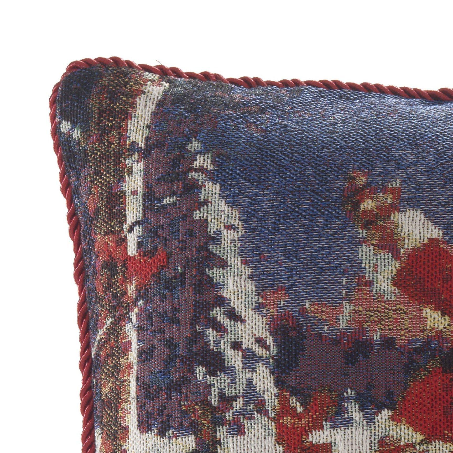 Multicolour - Alan Symonds - Sleigh Tapestry Christmas Cushion - 2