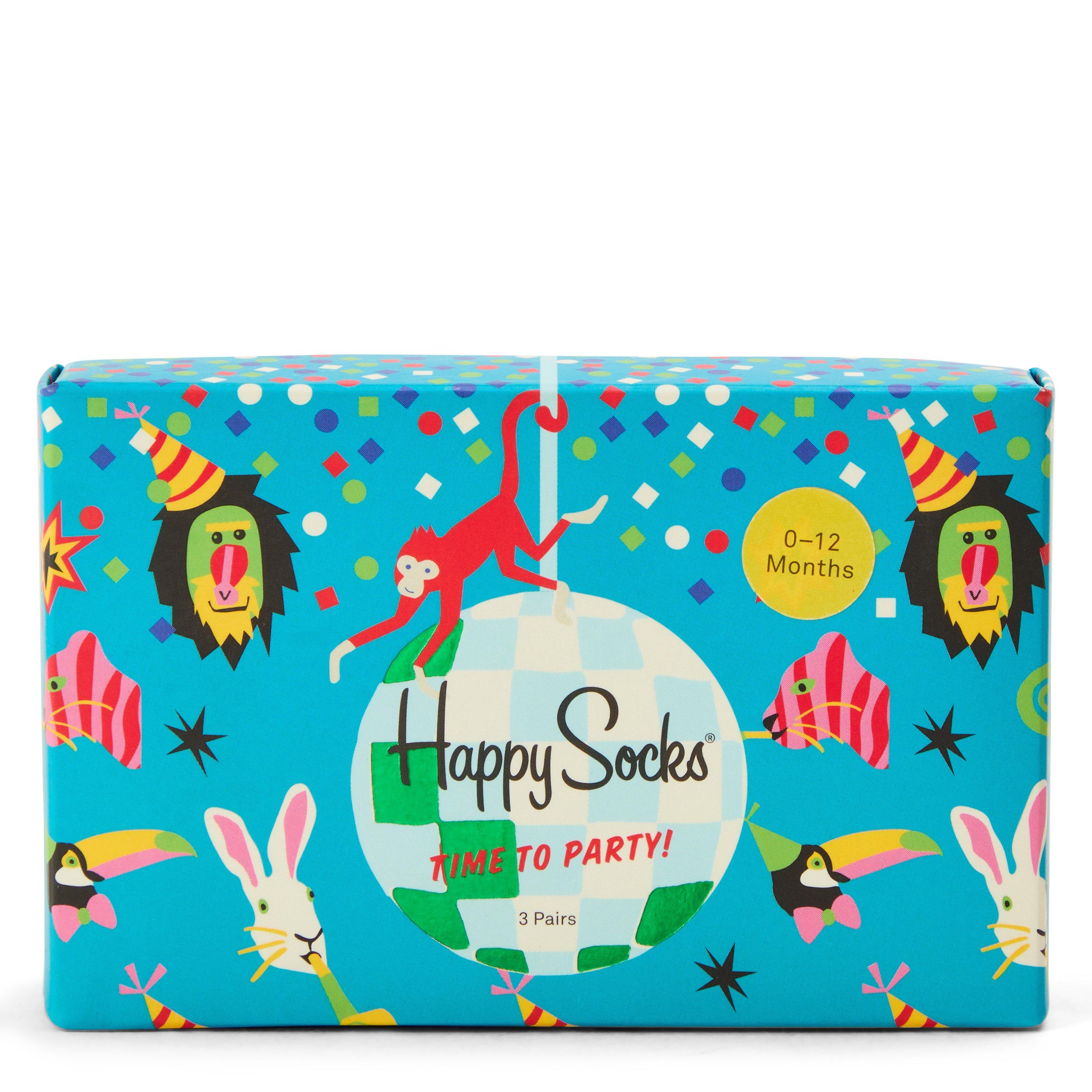 Blauw - Happy Socks - Animal Sk Gift Bb99 - 2