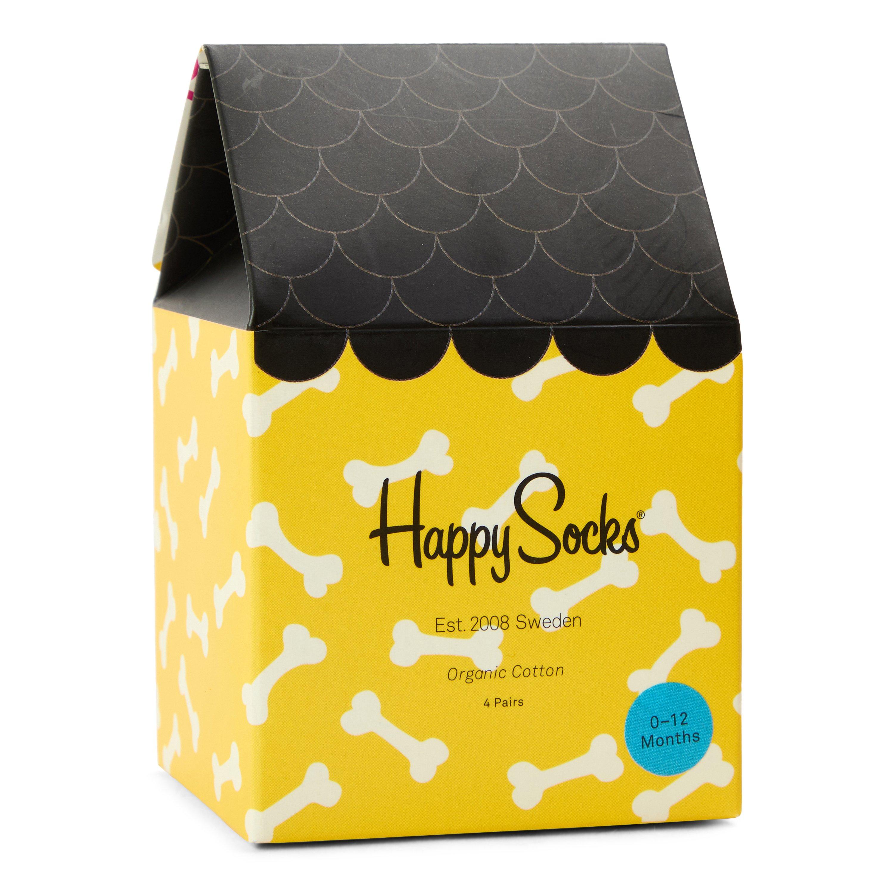 Zwart - Happy Socks - Cat Dg Sk Gift In99 - 2