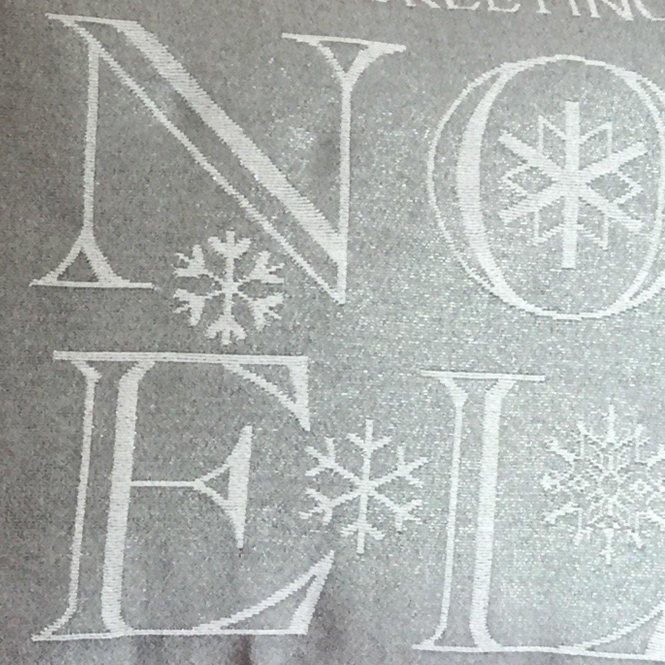 Grey - Alan Symonds - Noel Silver Christmas Cushion - 3