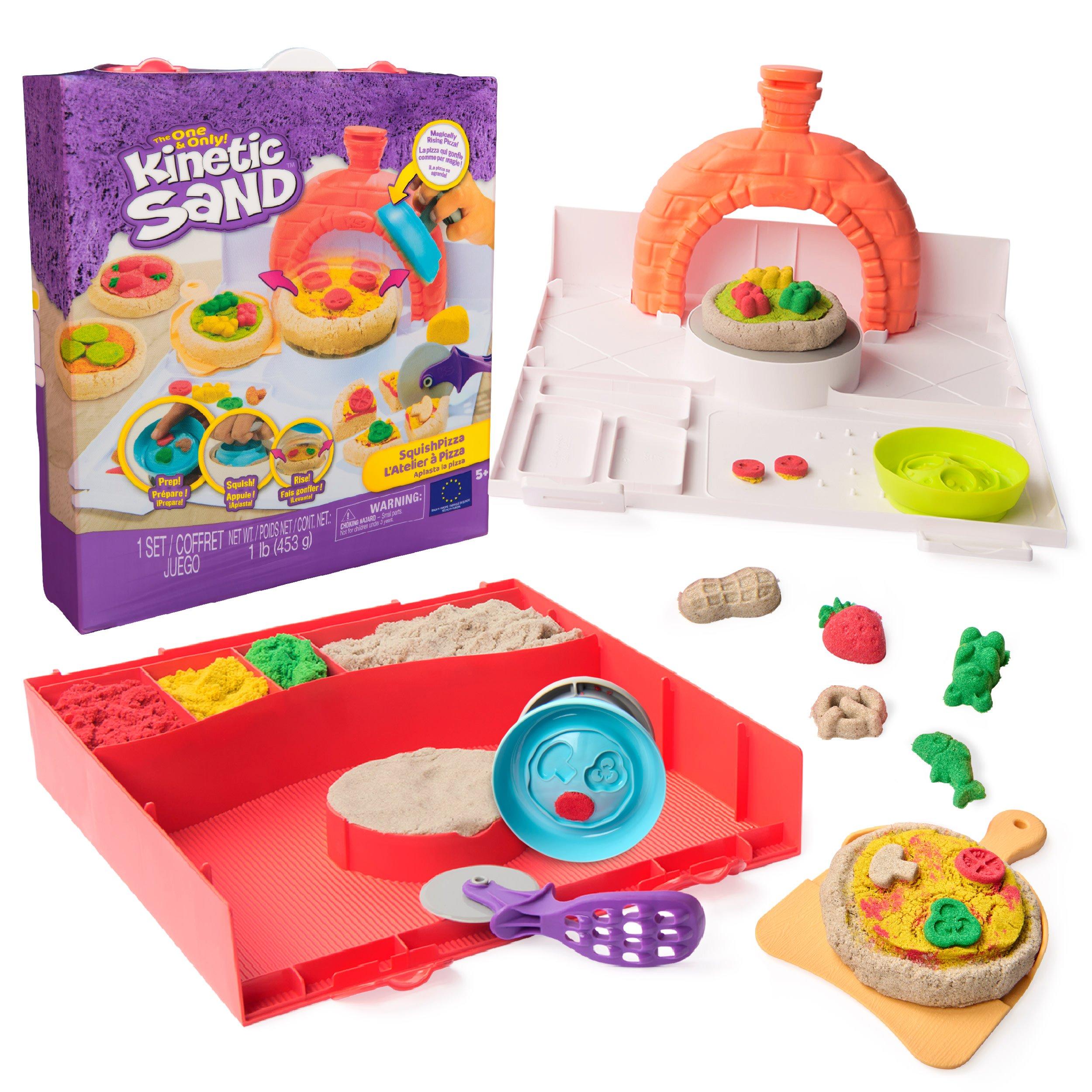 Multi - Kinetic - Sand SquishPizza Rising Pizza Playset - 1